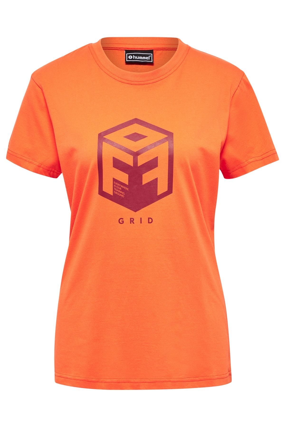 HUMMEL T-Shirt Orange Regular Fit