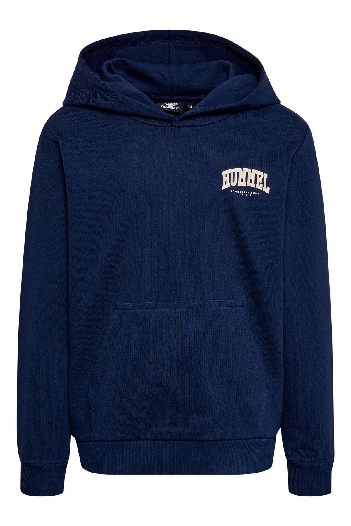 HUMMEL Sweatshirt Dunkelblau Regular Fit