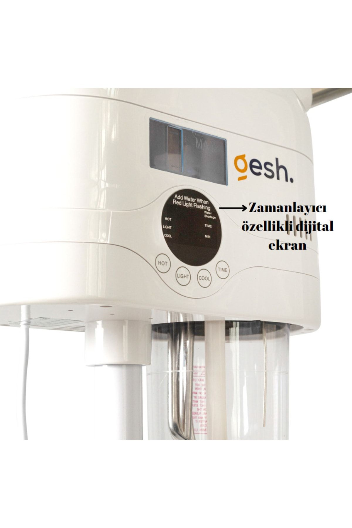 Gesh دستگاه بخارساز پوست حرفه ای با اوزون و بخار سرد و گرم GESH