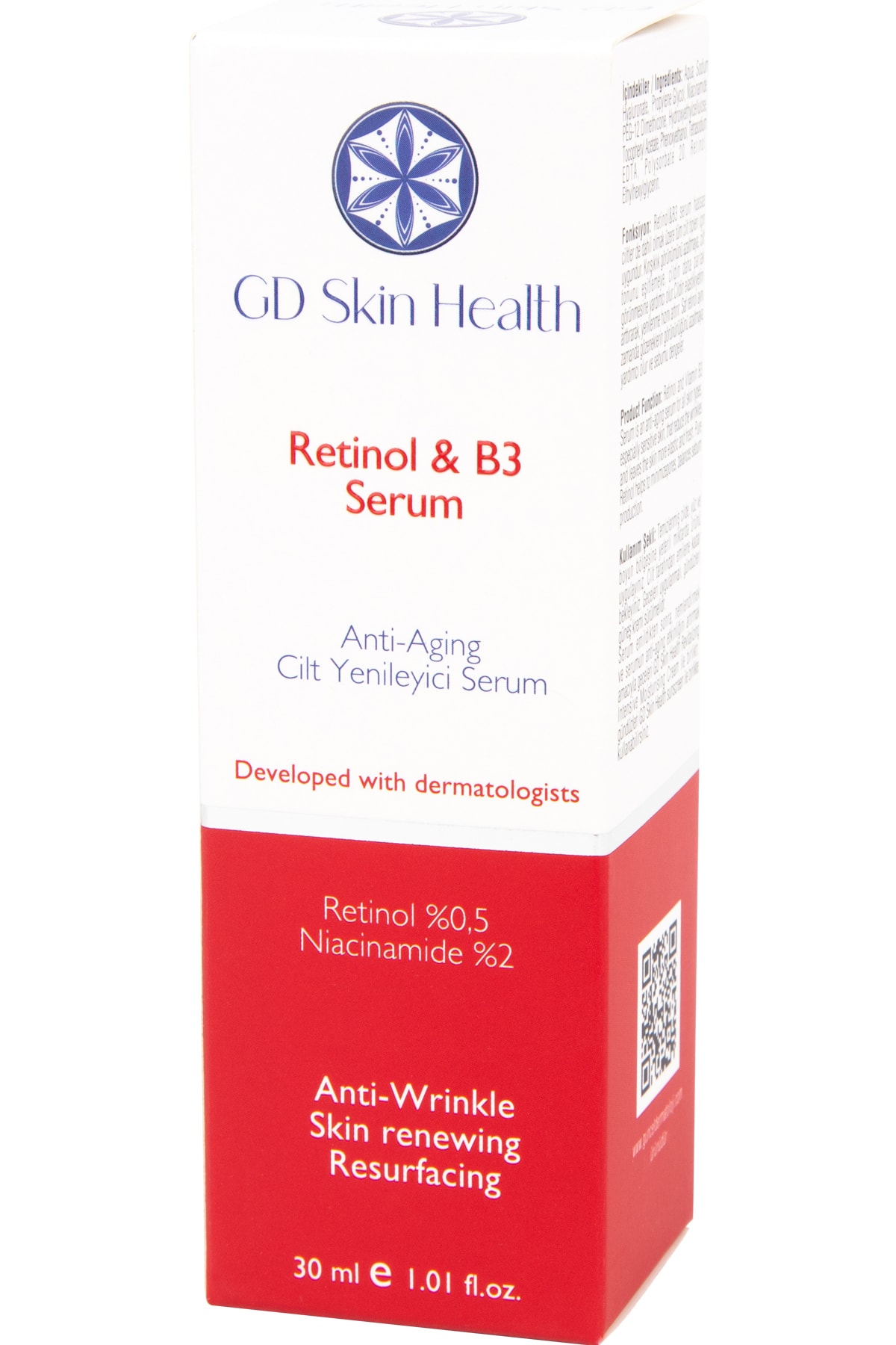 Retinol & Vitamin B3 Yaşlanma Karşıtı Serum Anti-aging Cilt Yenileyici Serum — gd1804 — تصویر 4 از 8