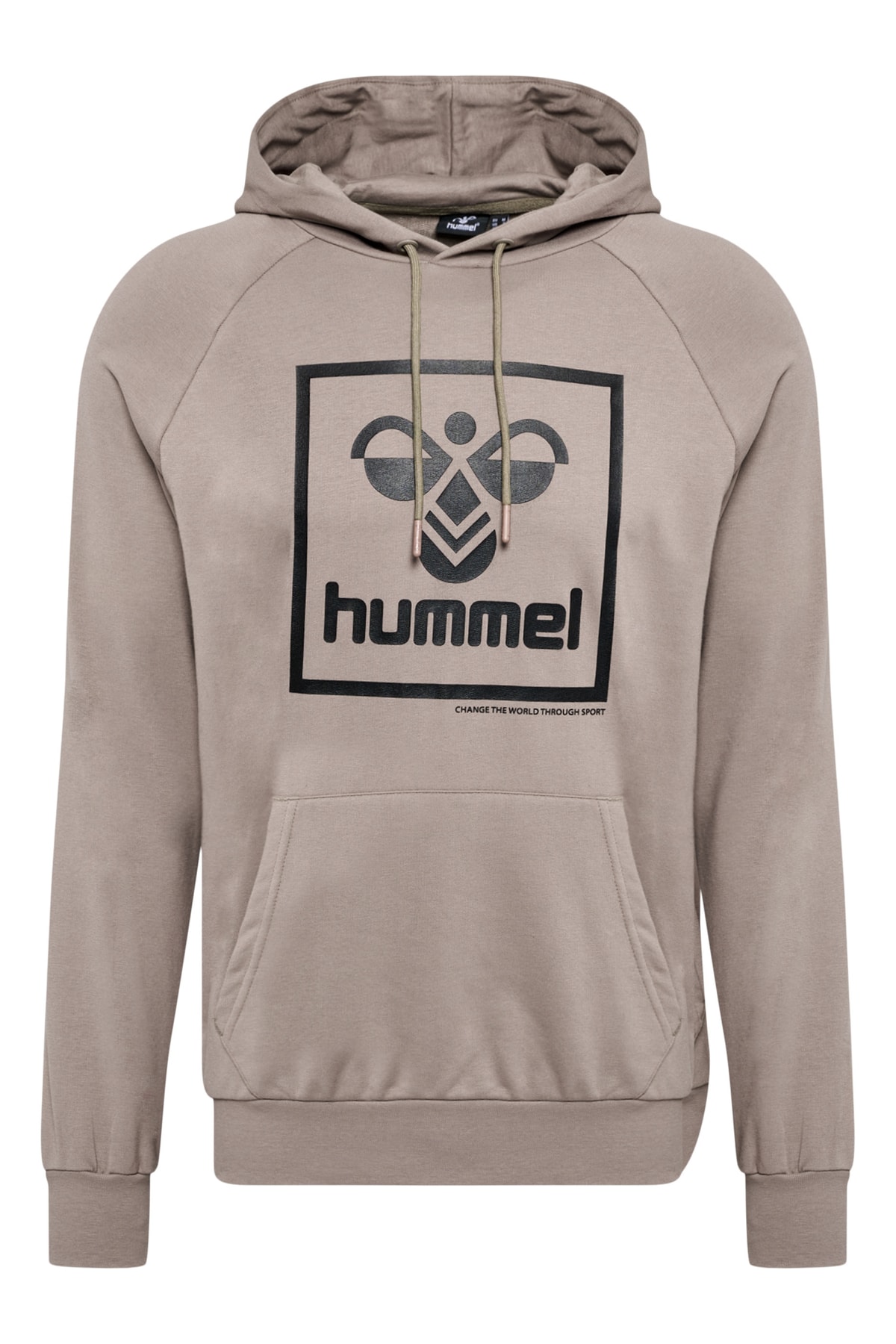 HUMMEL Sweatshirt Braun Regular Fit