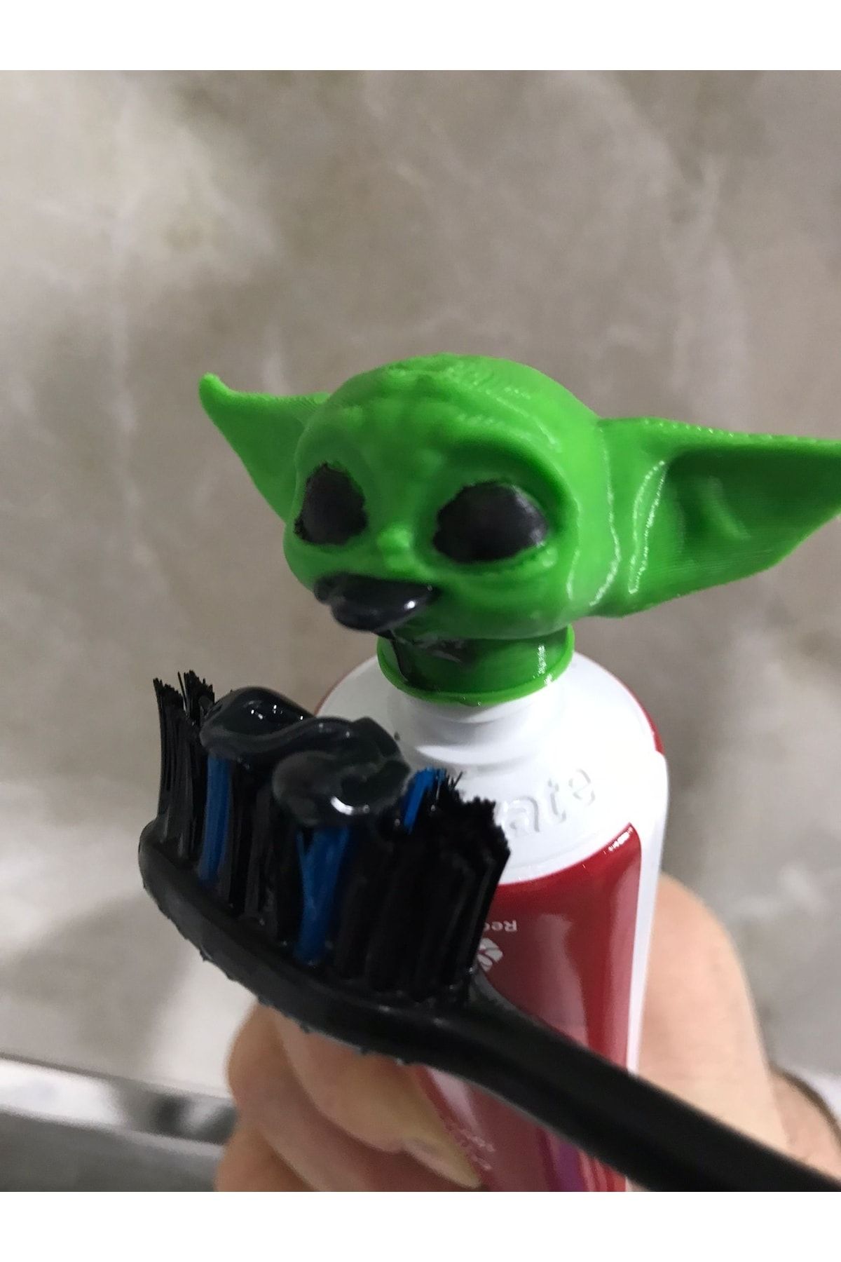 Root Made-Baby Yoda Toothpaste Lid Gift for Children 2 Pieces 5