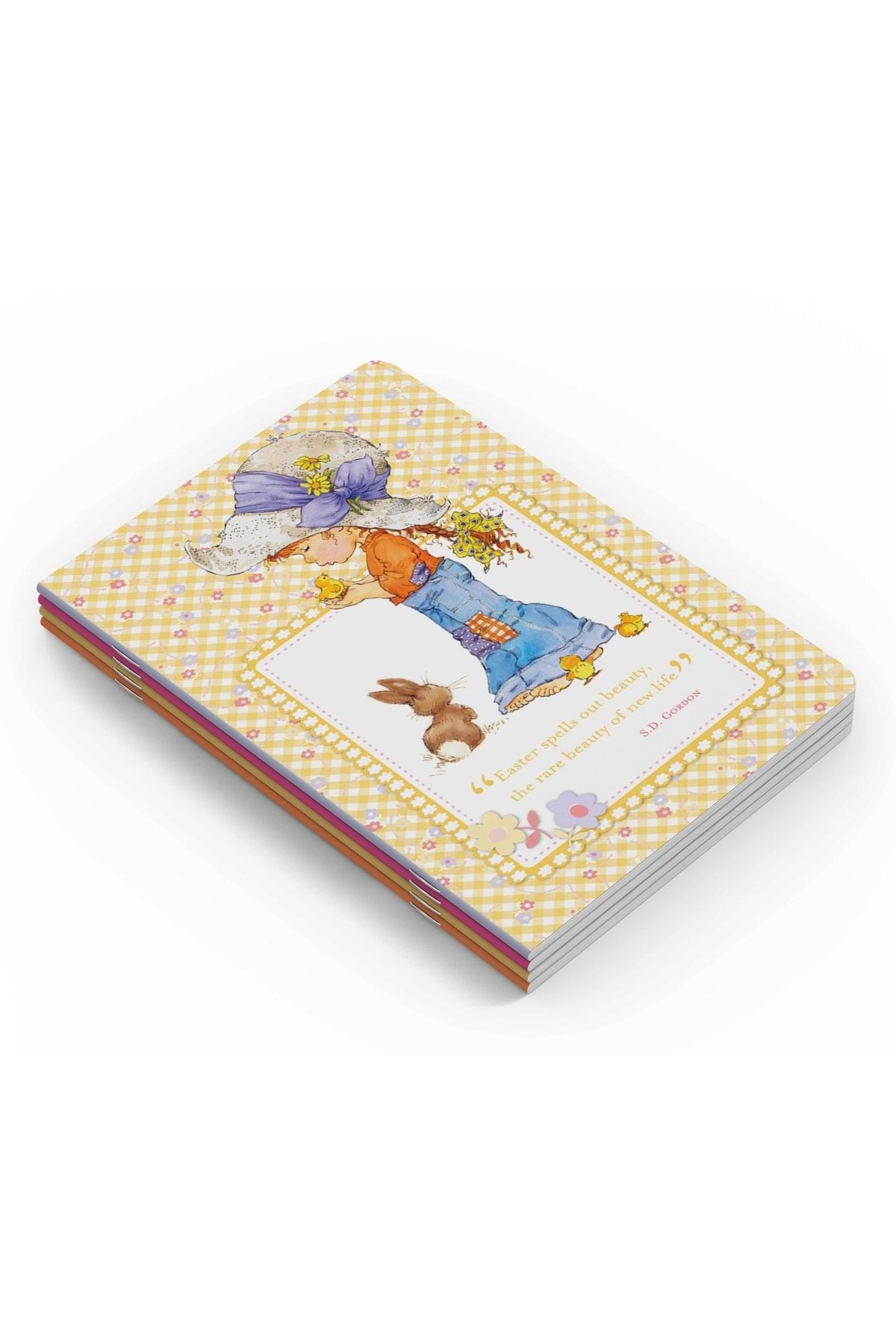 HRS-4-Piece Notebook Set A5 Unlined Sarah Kay Collection 15x21 Cm 64 Pages Vol: 04 2