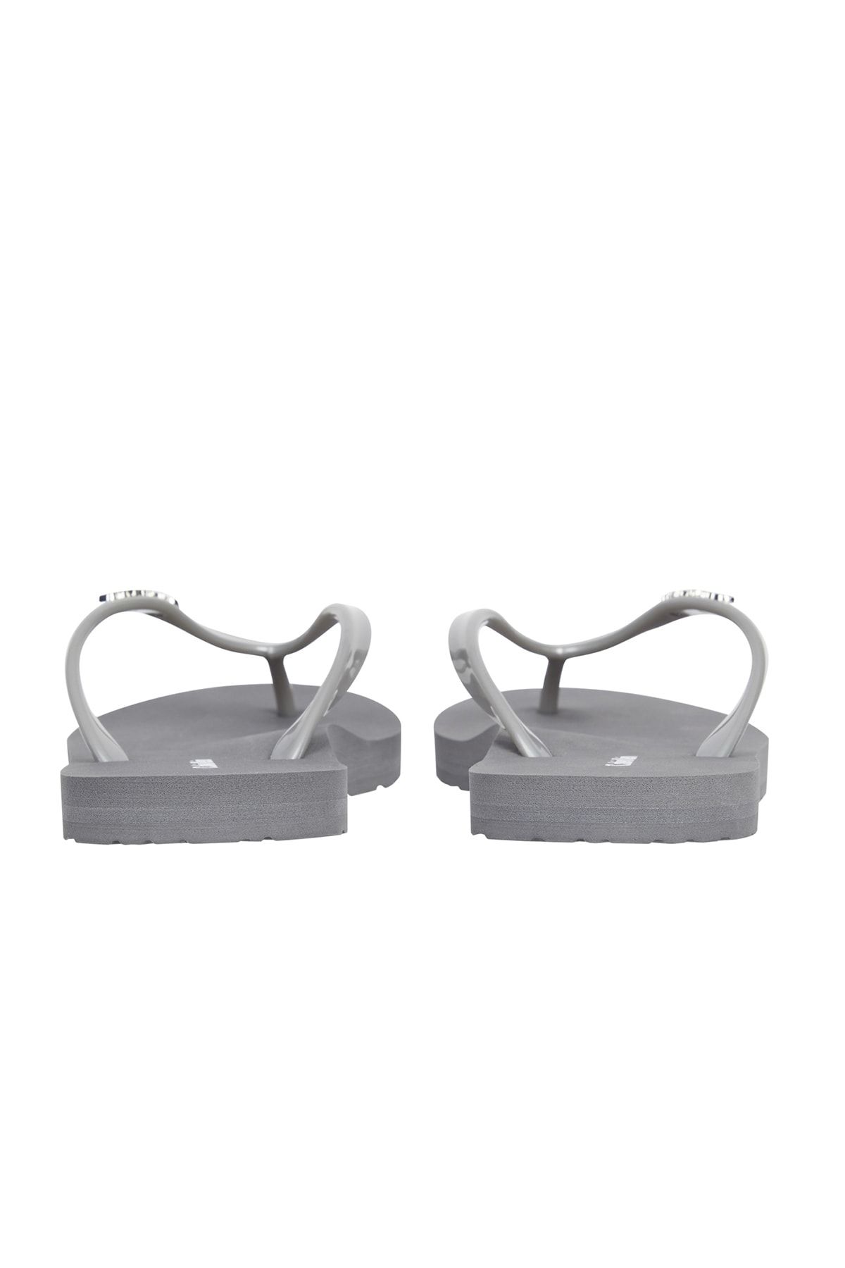 Calvin Klein Sandals Silver colored Flat Trendyol