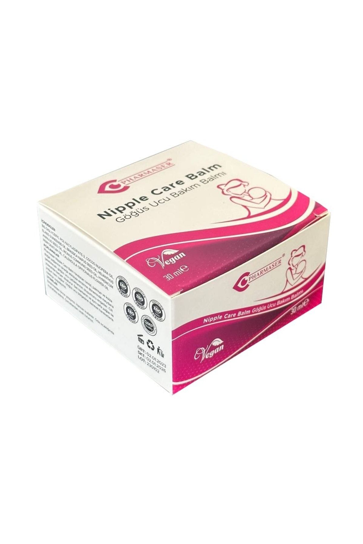 Pharmaser Vegan Göğüs Ucu Kremi & Nipple Care Balm