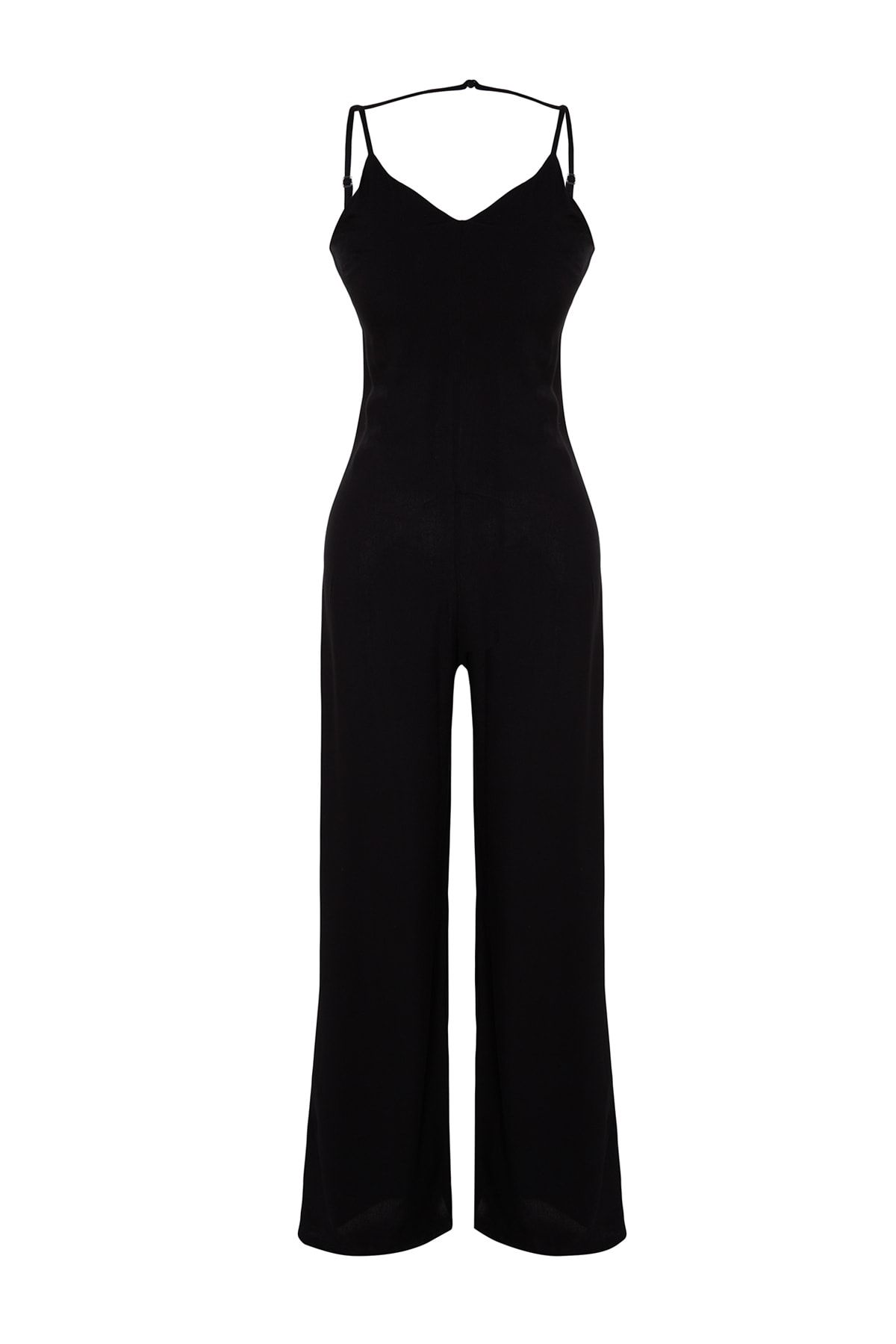 Trendyol Collection Jumpsuit Schwarz Regular Fit