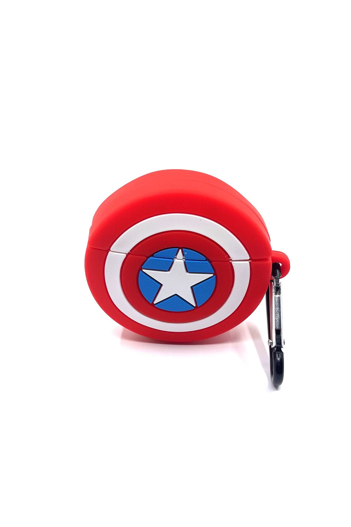 3. Nesil  Sevilen Karakter Captain America Kalkan Tasarımlı Kılıf