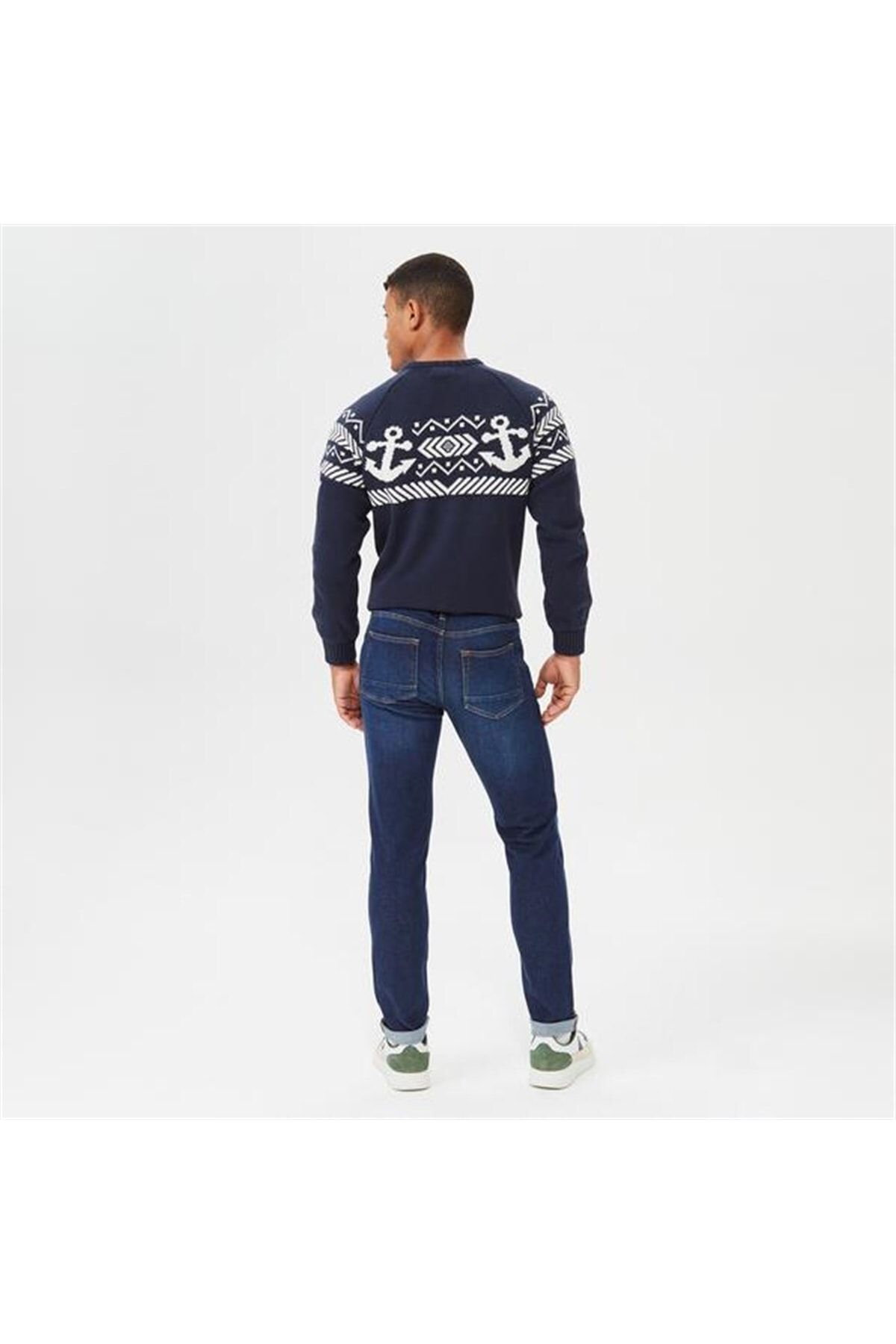 شلوار جین آبی مردانه اورجینال Nautica
