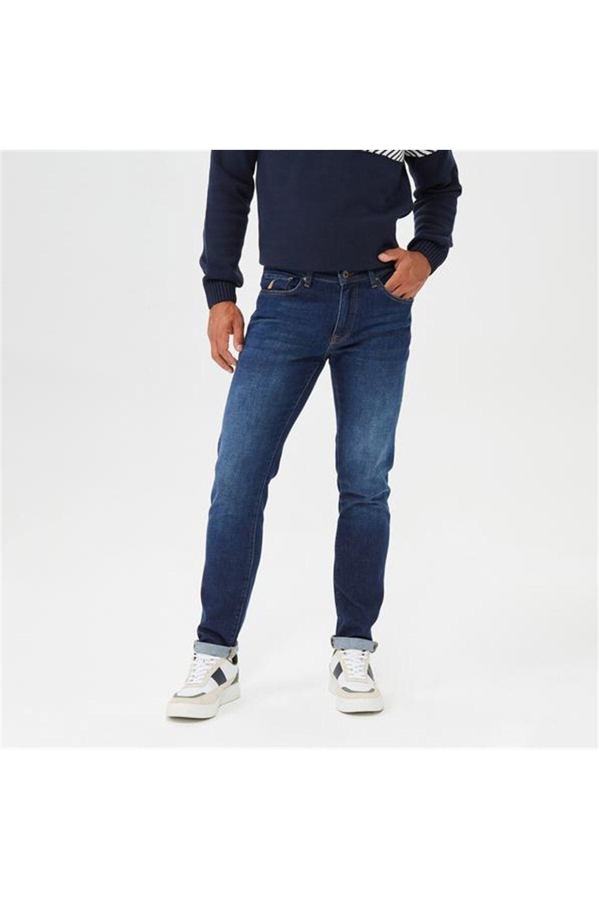 شلوار جین آبی مردانه اورجینال Nautica