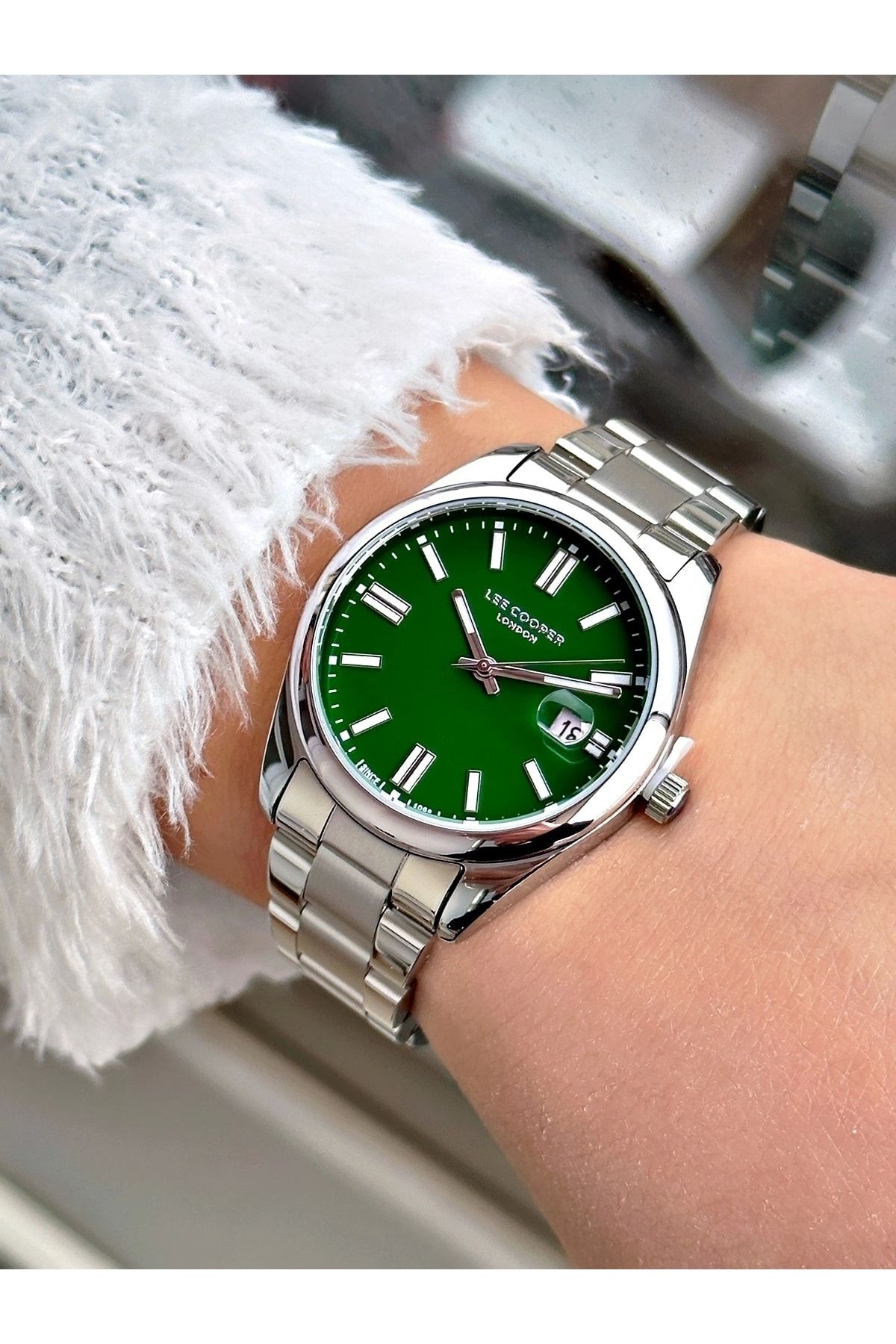 Lee Cooper Watch Gray Gray Trendyol