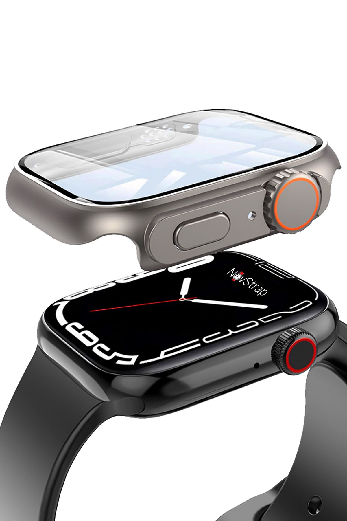 Apple watch series 4 44mm cheap case with screen protector