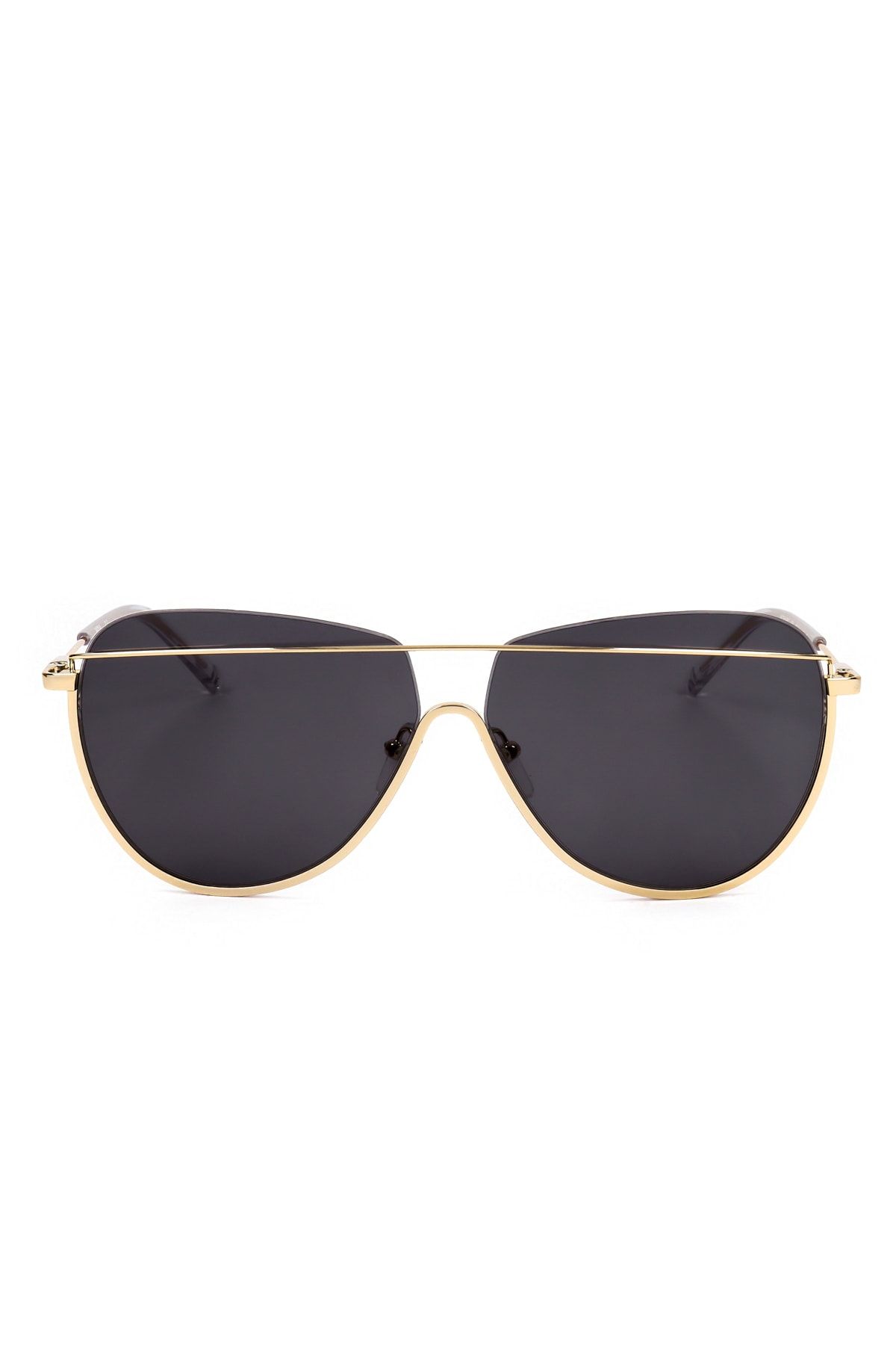 MCM Sunglasses Women Girls SHINY GOLD GRAY