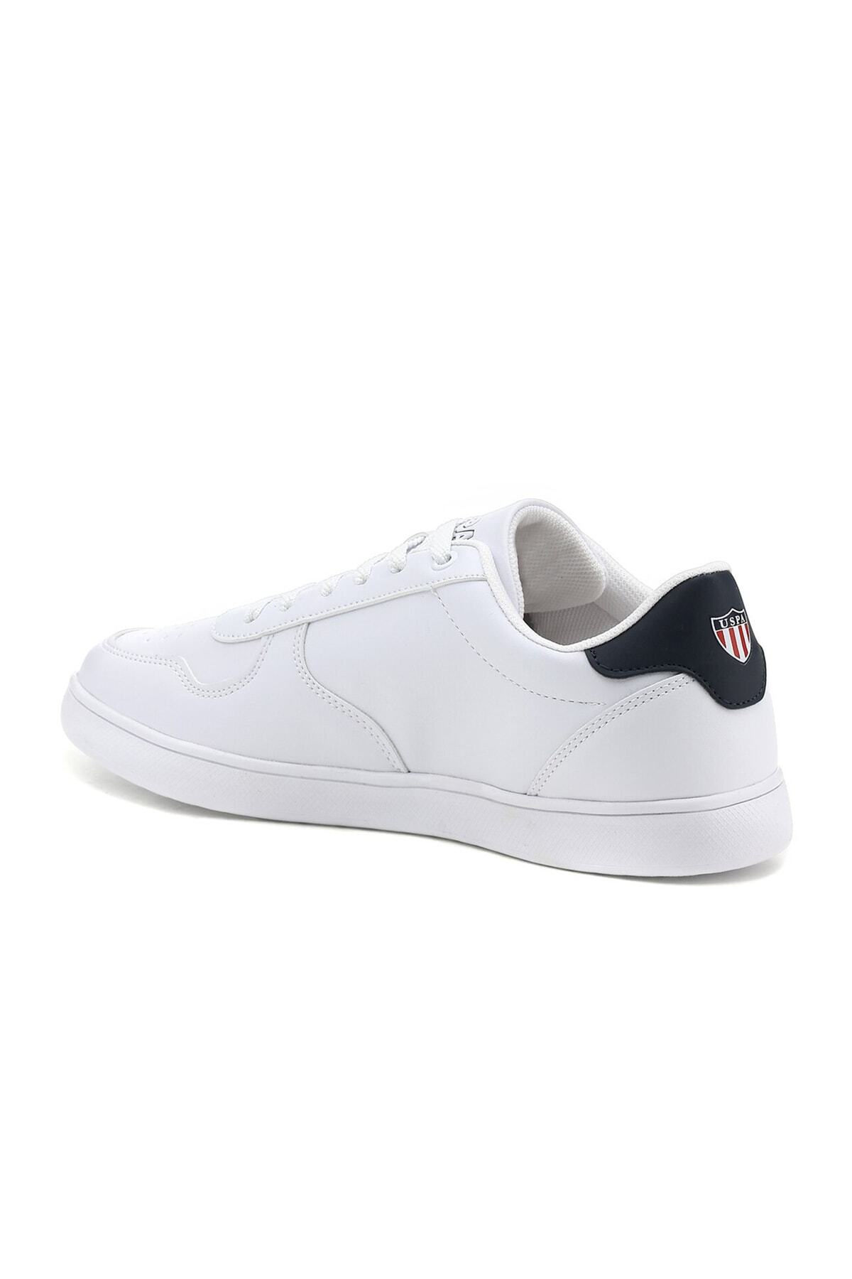 کفش U.S. Polo Assn. یو اس پولو ورزشی مردانه رنگ سفید تندر اورجینال - تصویر 3