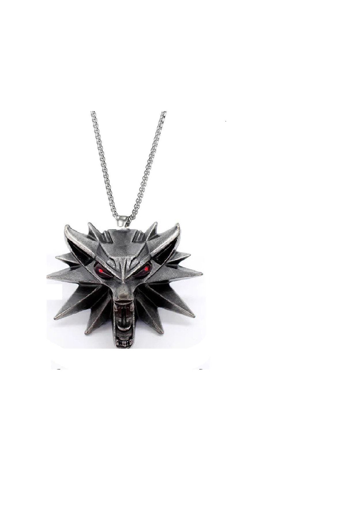 The witcher wolf pendant discount