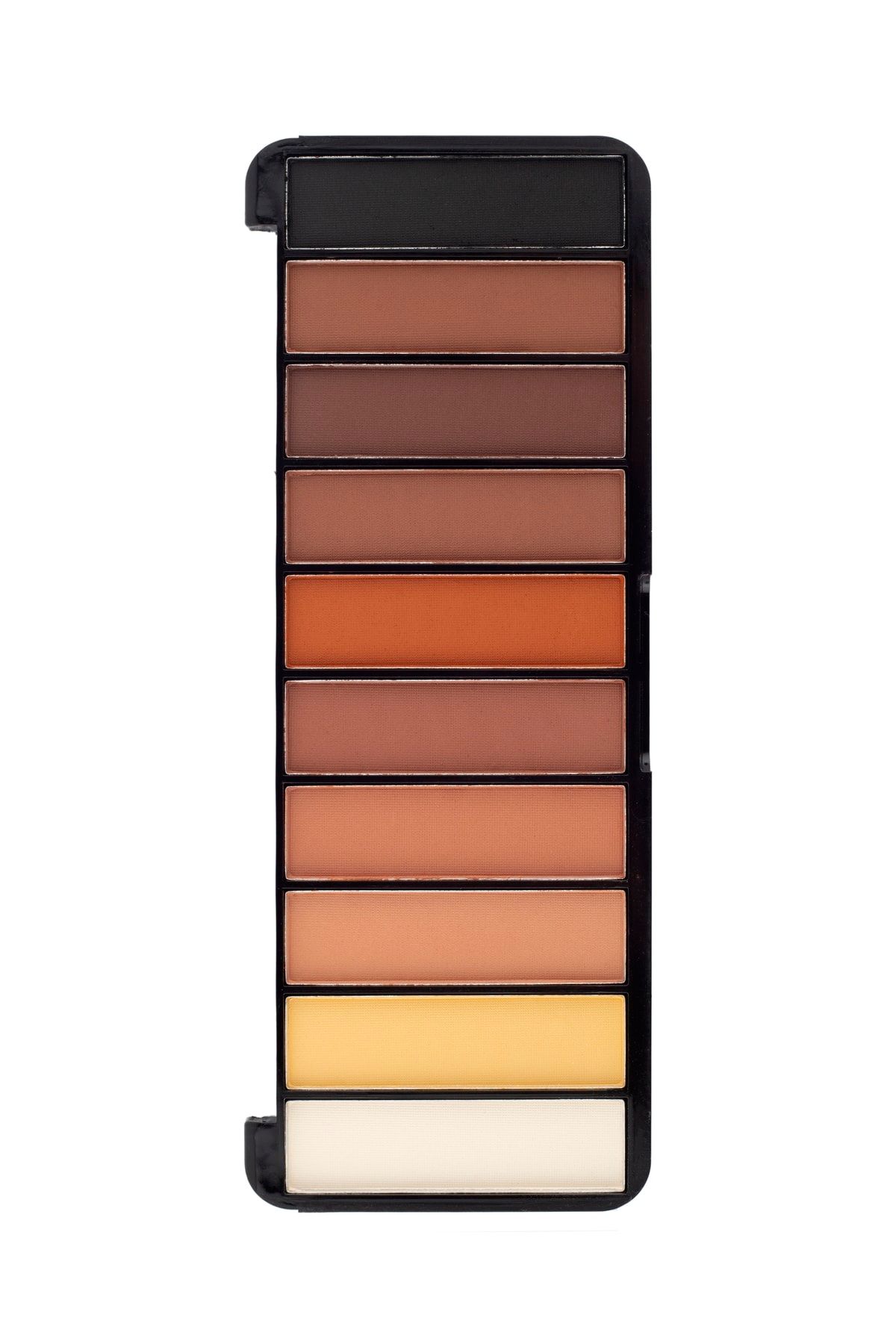 Frapan-Matte Collection 10 Color Eyeshadow - 02 Model 2