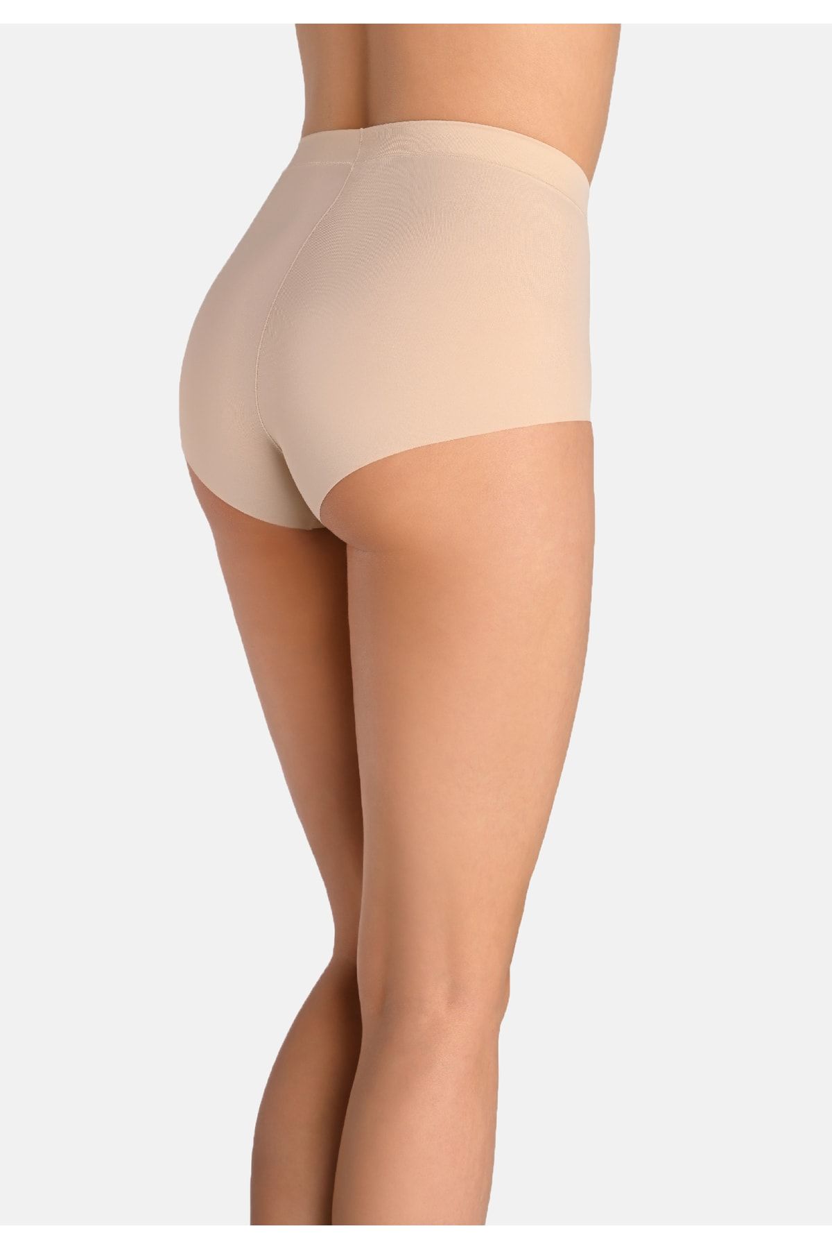 Teyli Slip Beige Unifarben QV5845