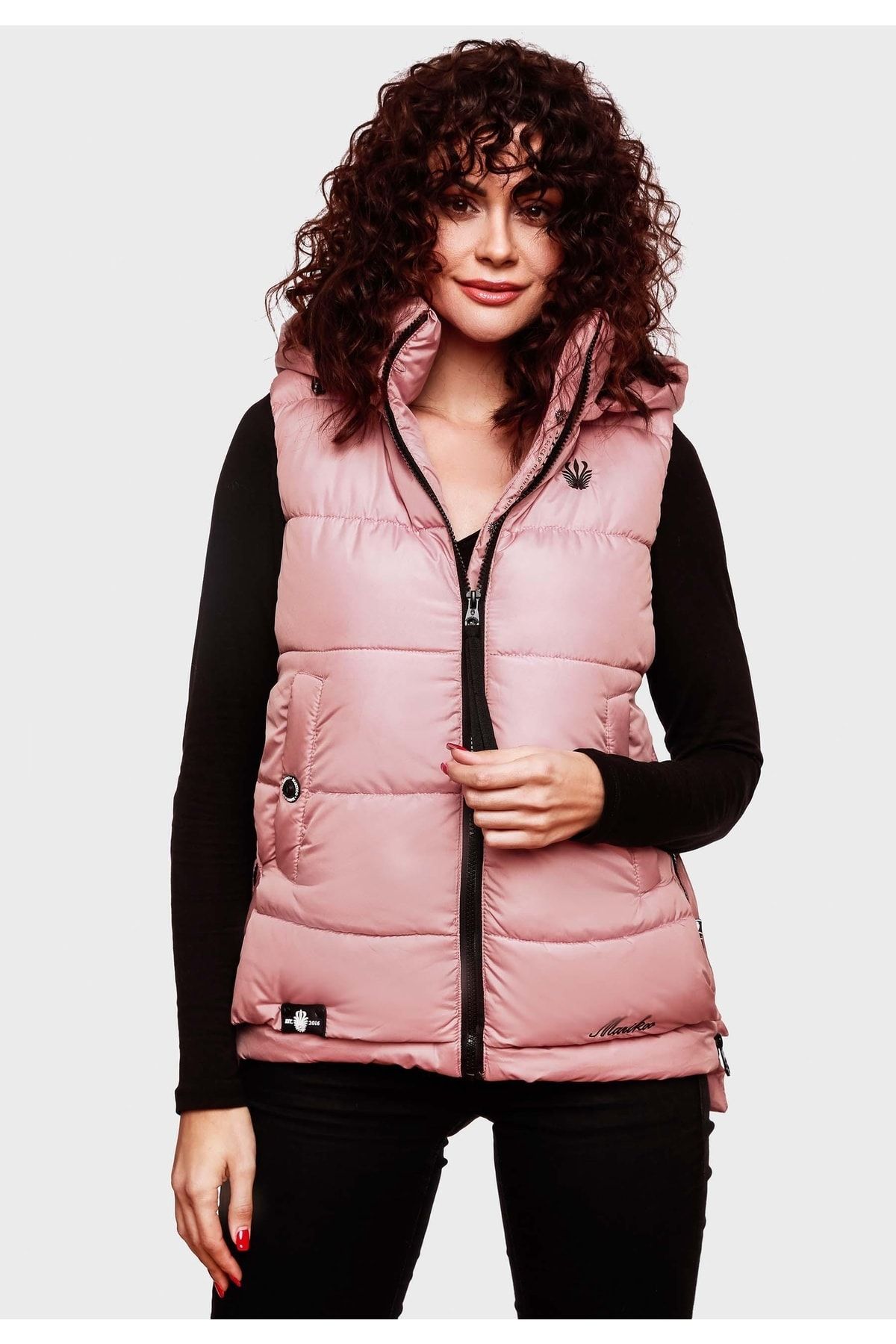 Marikoo Weste Rosa Puffer