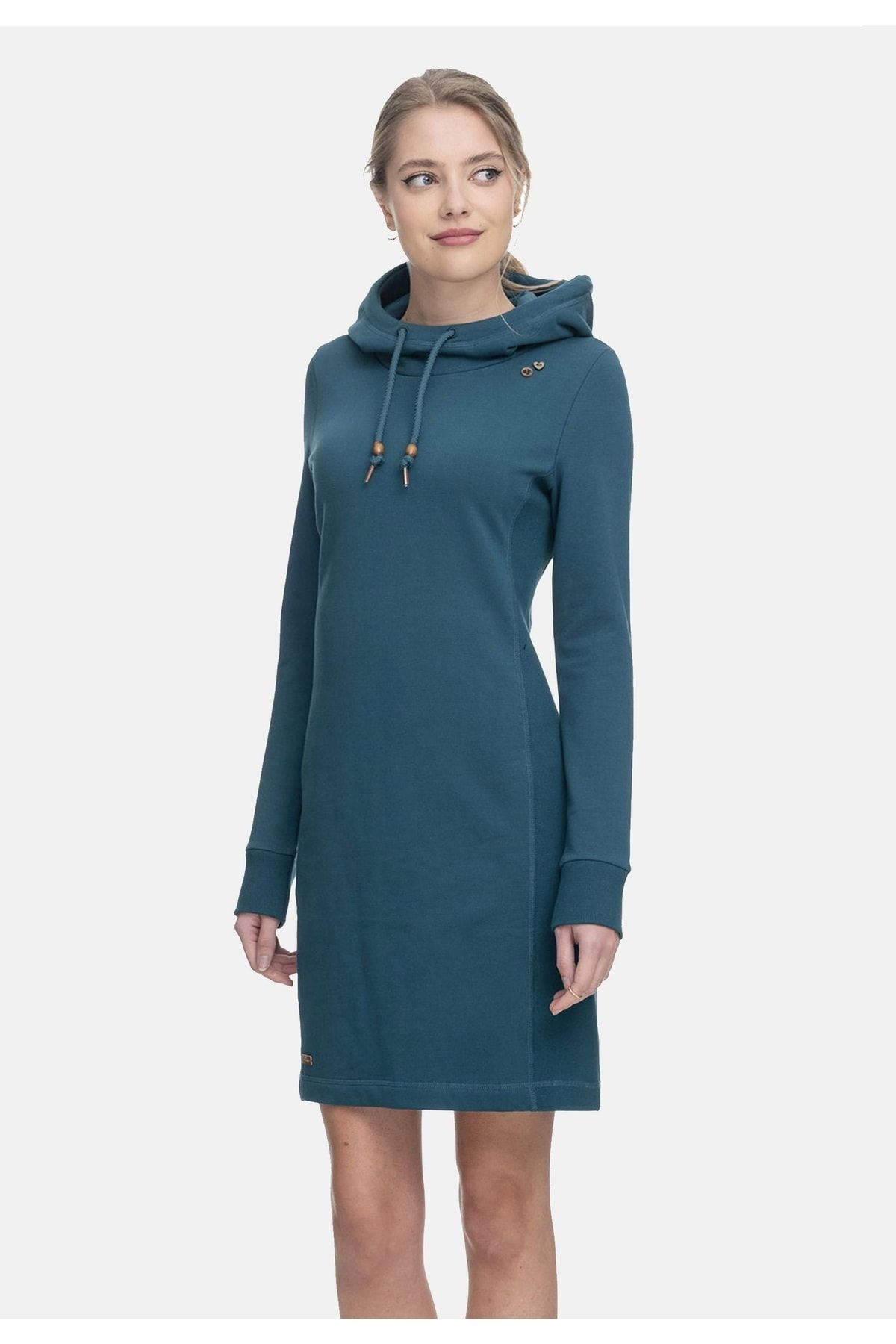 Ragwear Kleid Grün Jerseykleid Fast ausverkauft