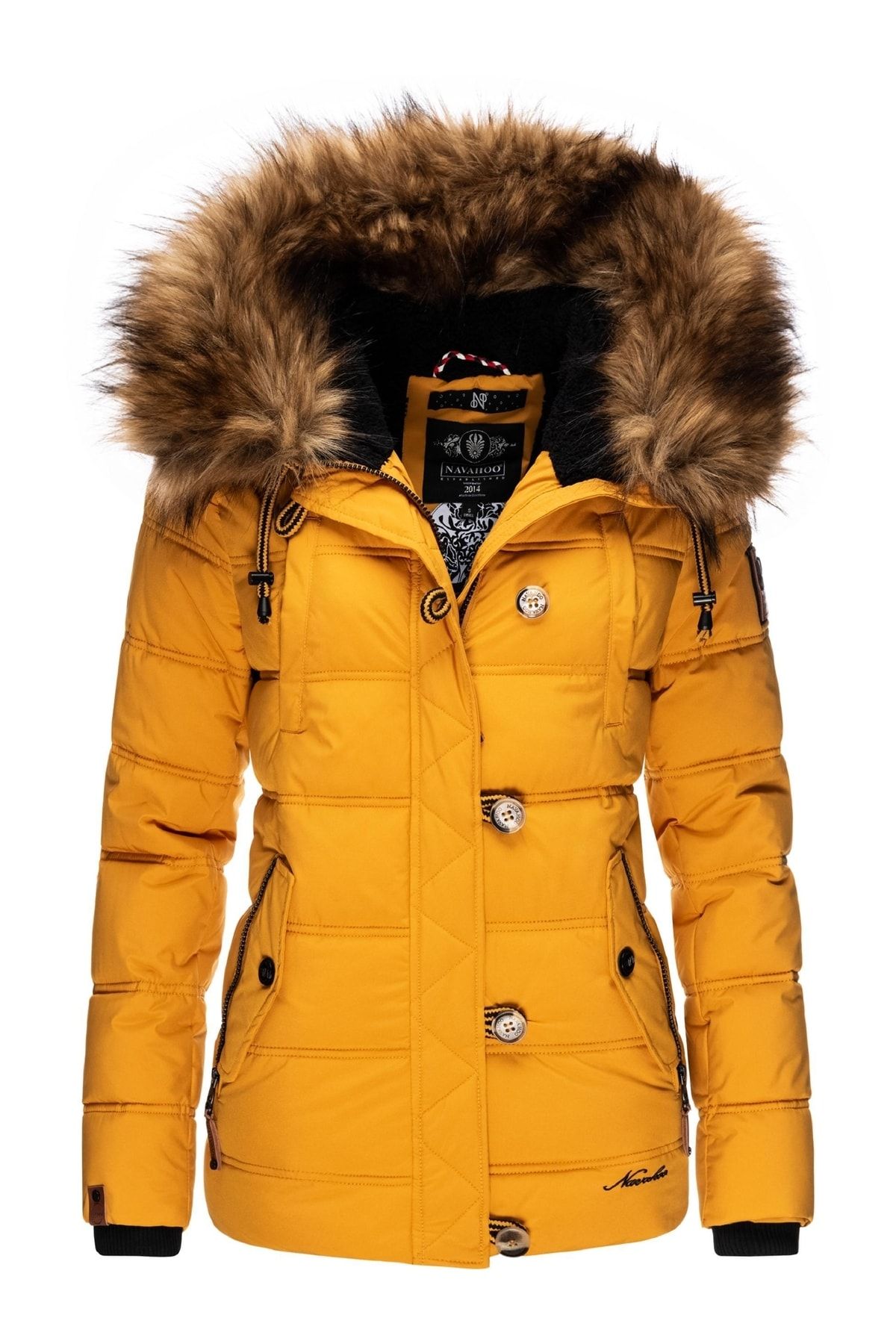 Navahoo Winterjacke Gelb Puffer TB6560