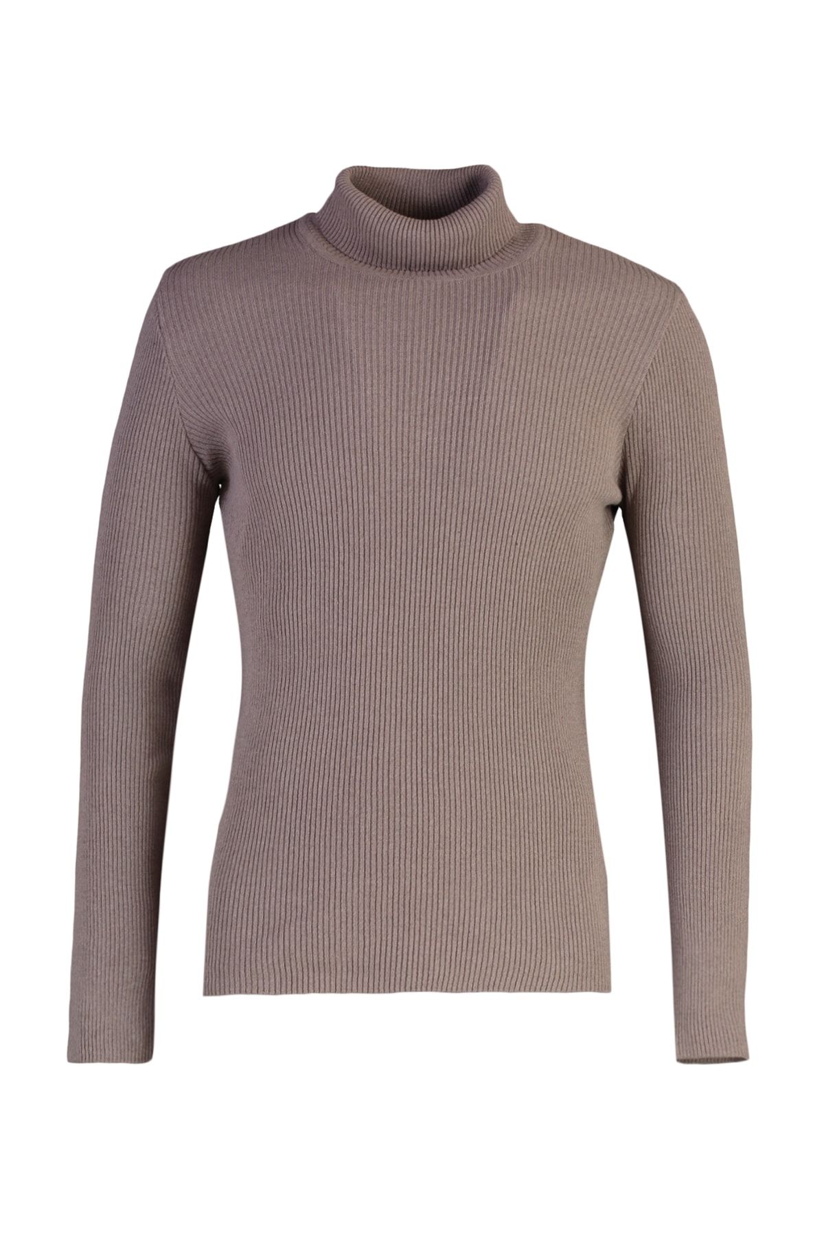 Trendyol Collection-Baumwoll-Cord-Pullover – Rollkragen, schmale Passform TMNAW20MG0031 7