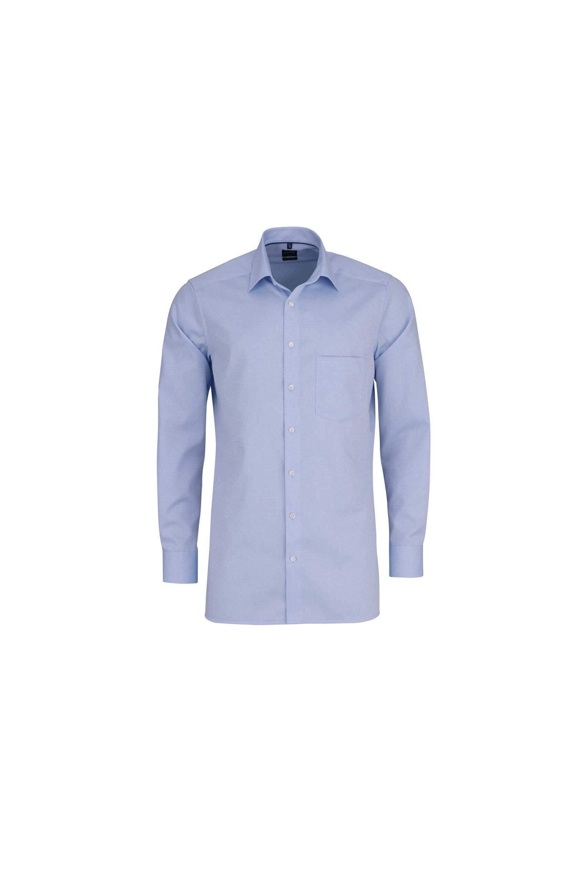 OLYMP Hemd Blau Regular Fit Fast ausverkauft