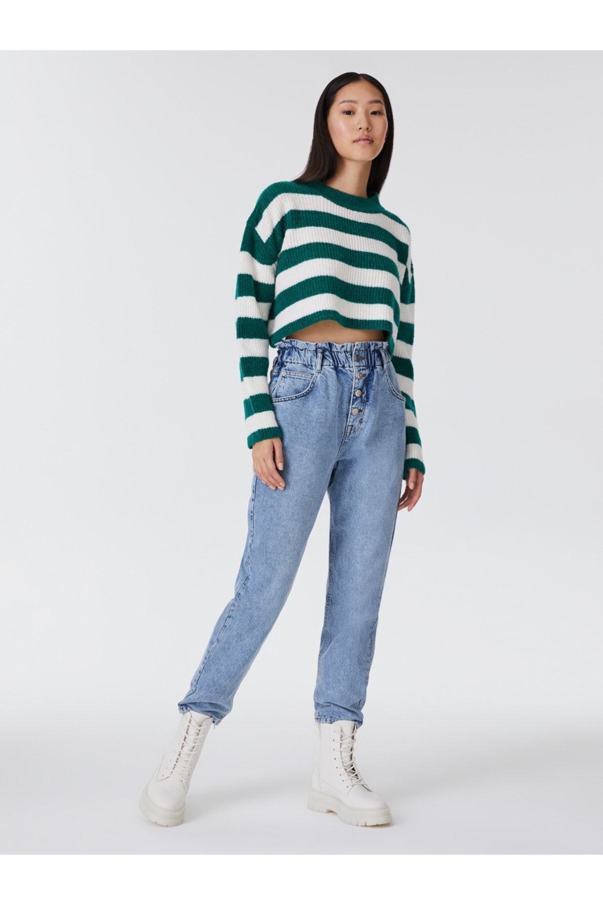 Loft sales green sweater
