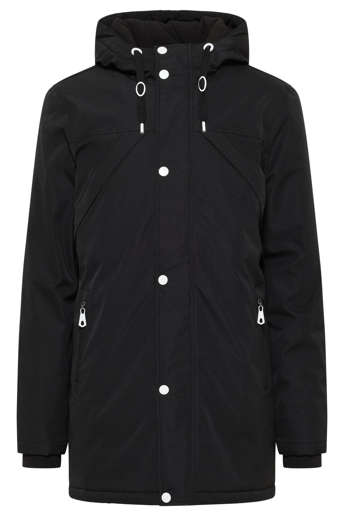 Dreimaster Winterjacke Schwarz Basic