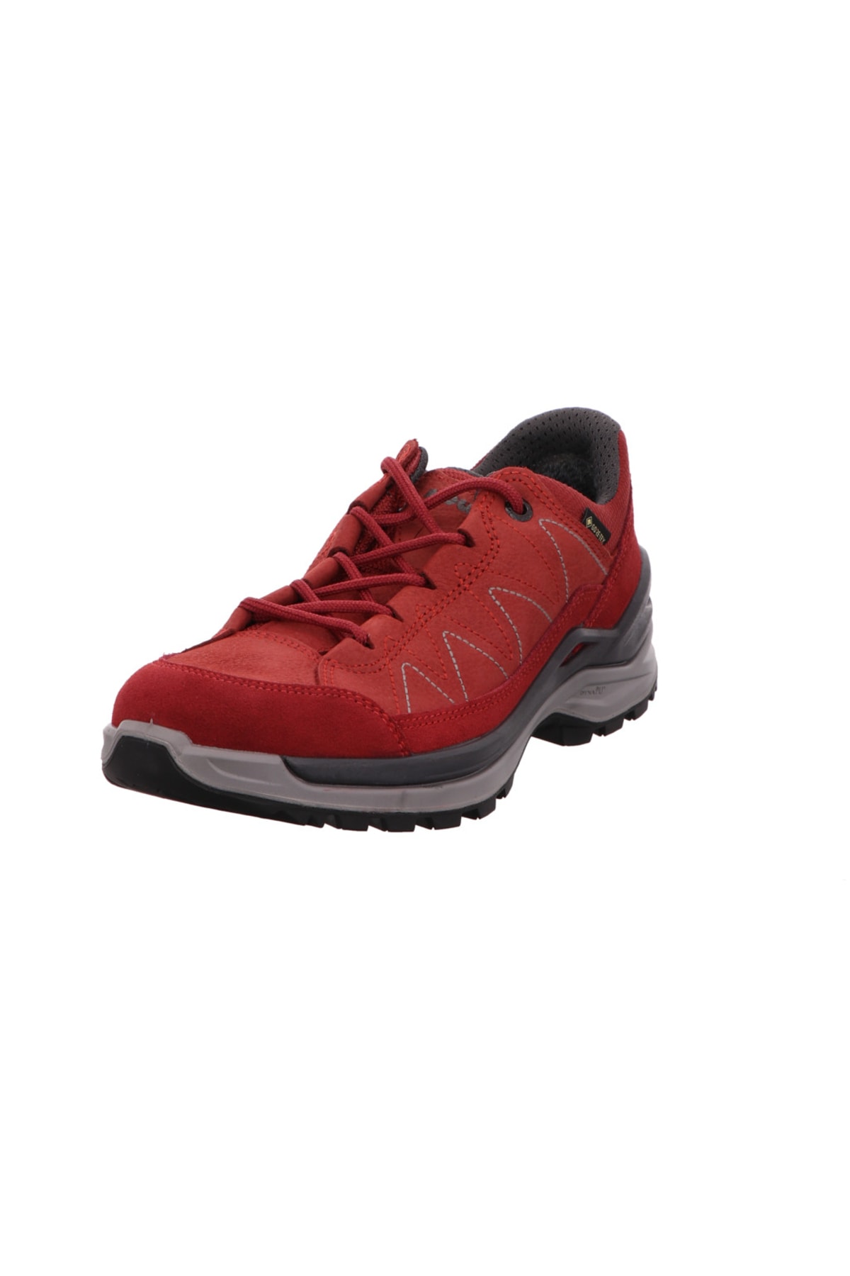 Lowa Outdoor-Schuhe Rot Flacher Absatz Fast ausverkauft