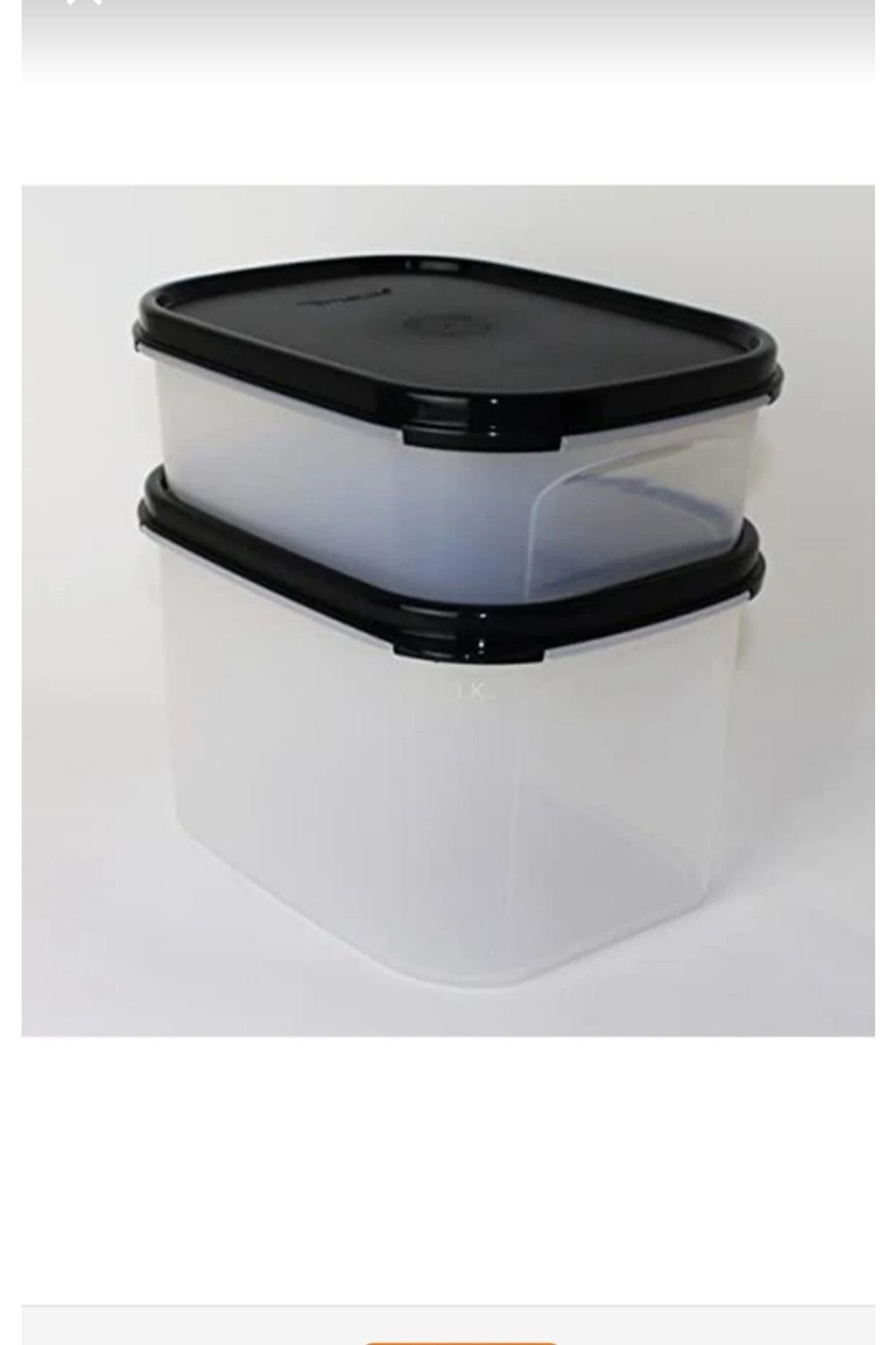 Tupperware-Compactus Set 850 ml 1.9 Lt 2 pcs 1