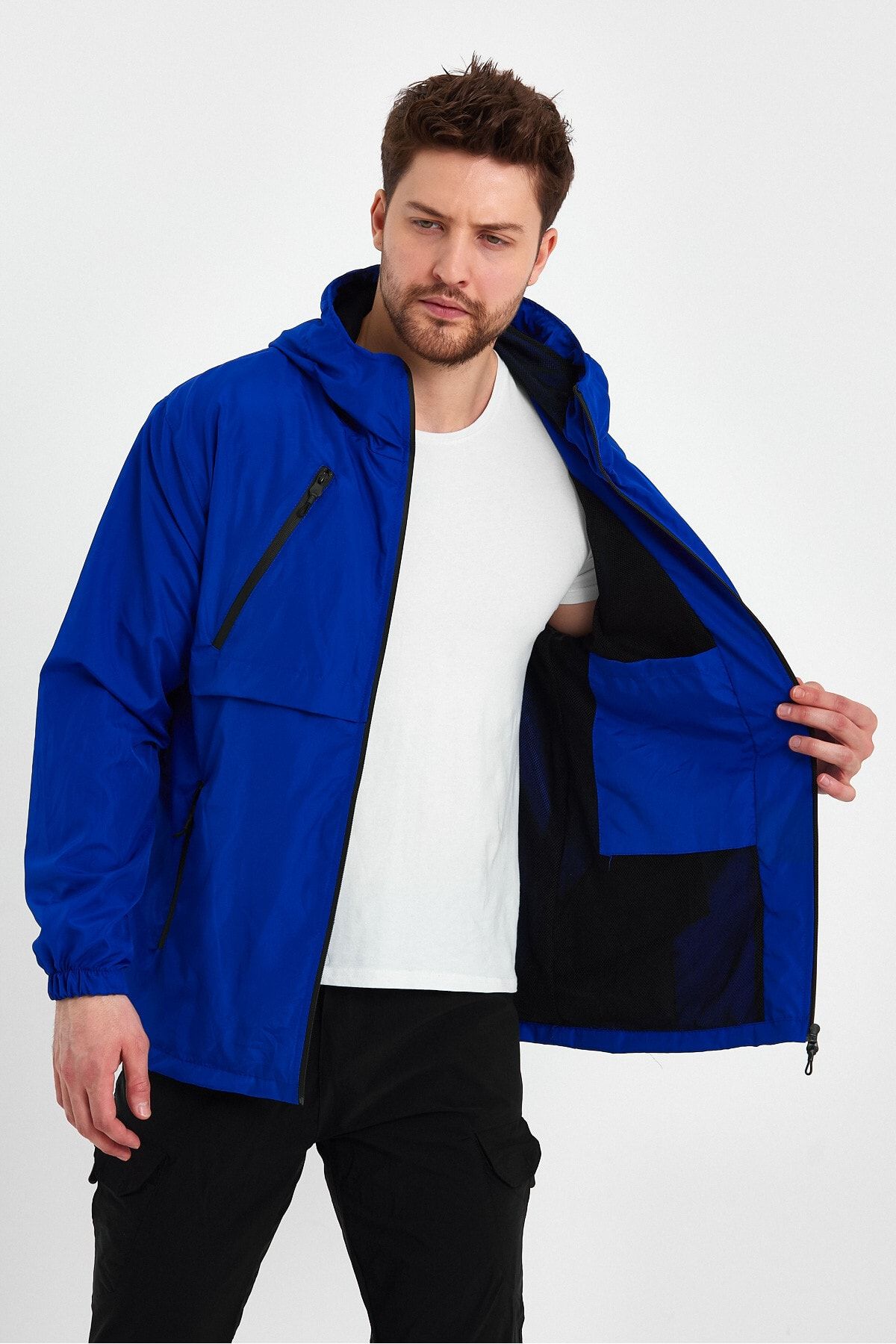GENIUS Sport Regenmäntel Blau Basic