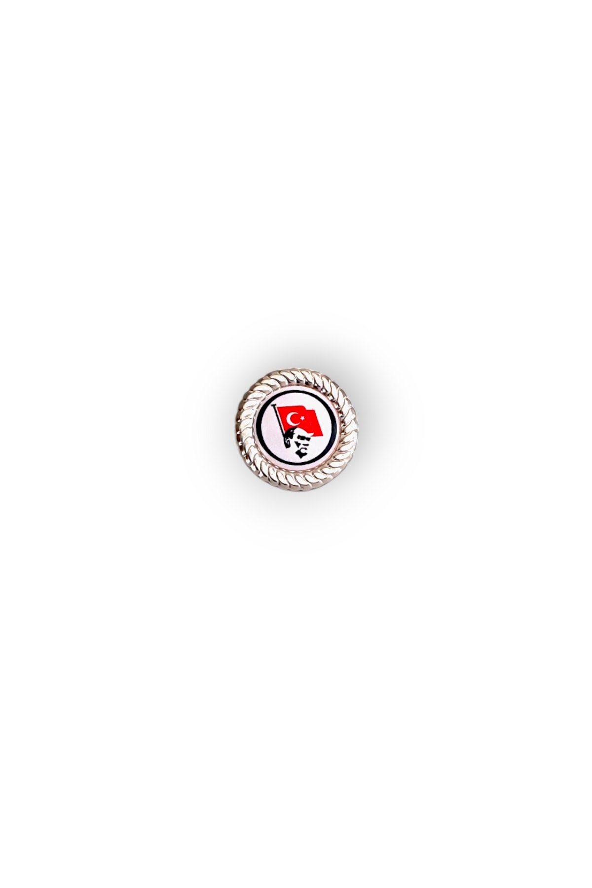 Atatürk Drop Enamel Badge