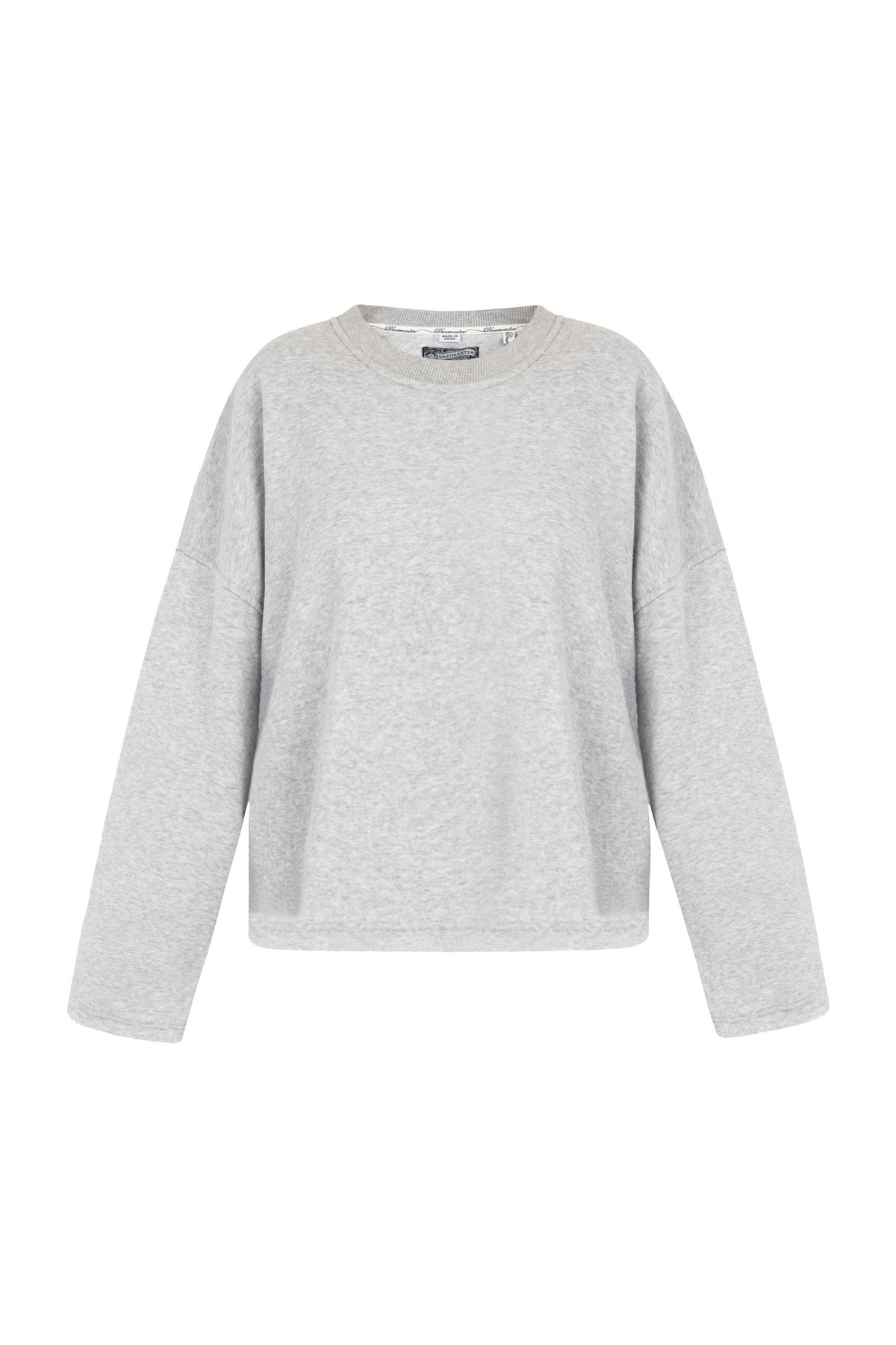 Dreimaster Sweatshirt Grau Regular Fit Fast ausverkauft