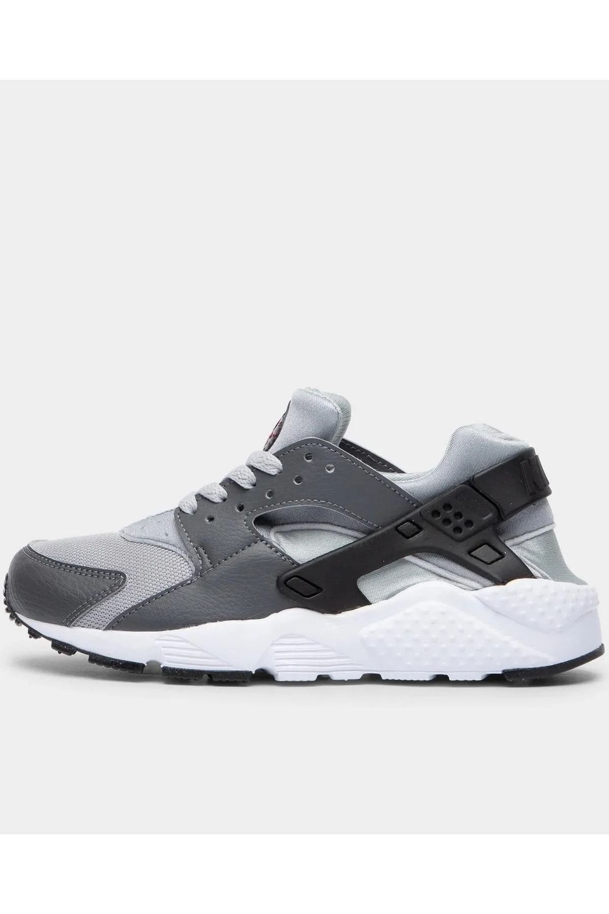 Nike Huarache Sneaker G.S. Unisex Gray Casual Sports Shoes Slim Fit Buy One Size Larger