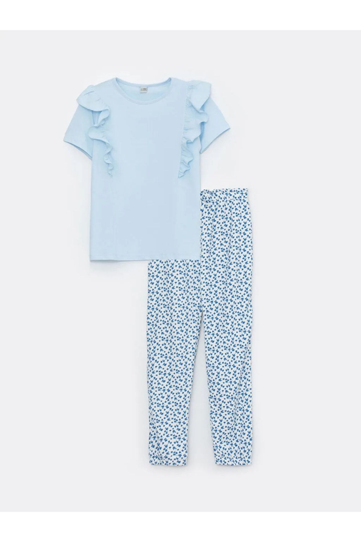 LC Waikiki Zweiteiler Blau Relaxed Fit