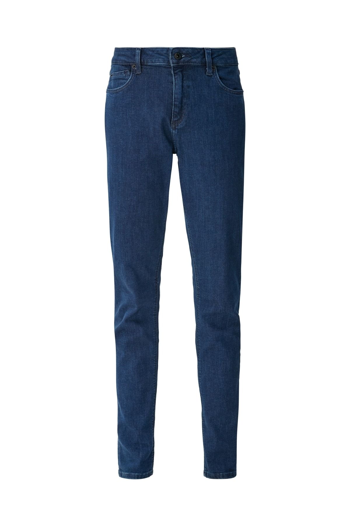 QS by s.Oliver Jeans Blue Cigarette pants Trendyol