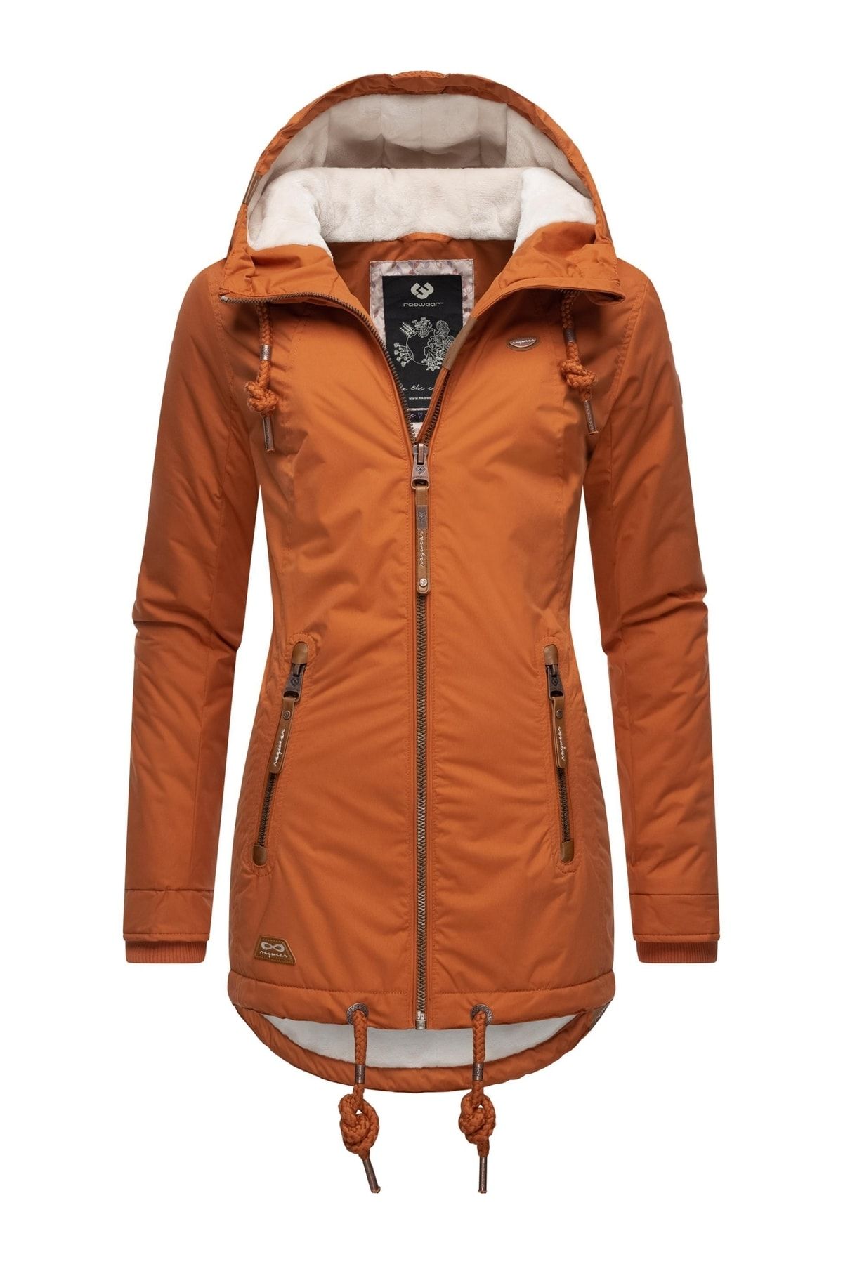 Ragwear Winterjacke Braun Parka