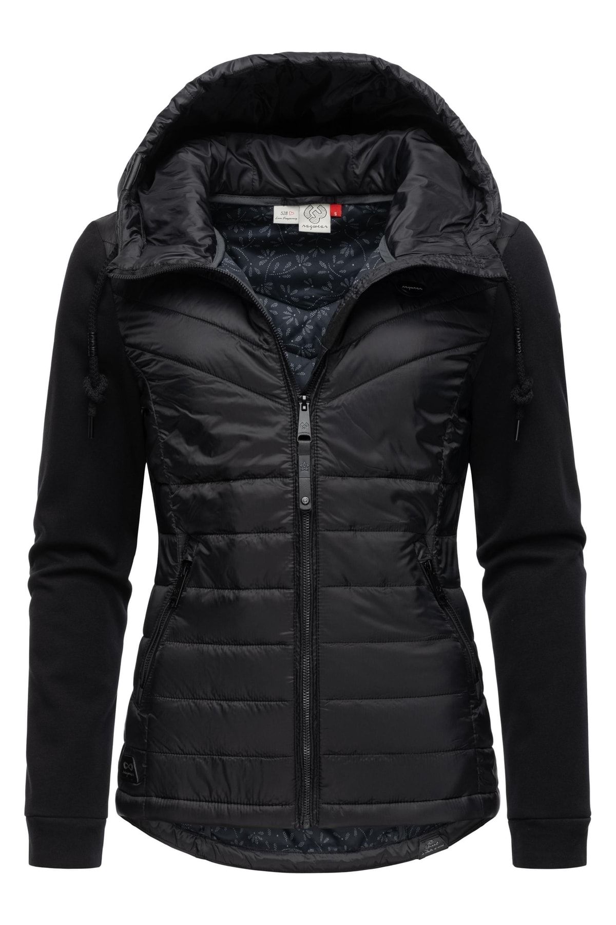 Ragwear Winterjacke Schwarz Puffer
