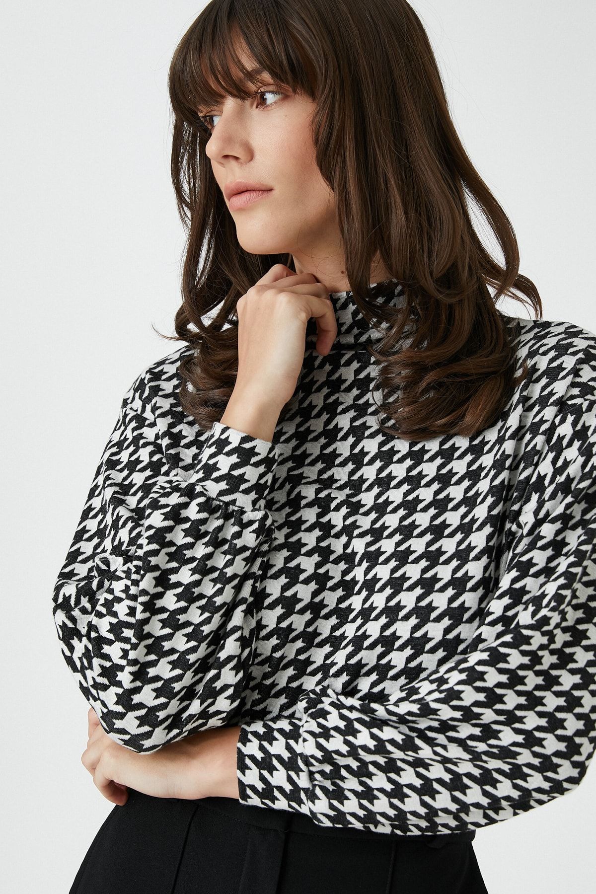 Koton Pullover Schwarz Regular Fit