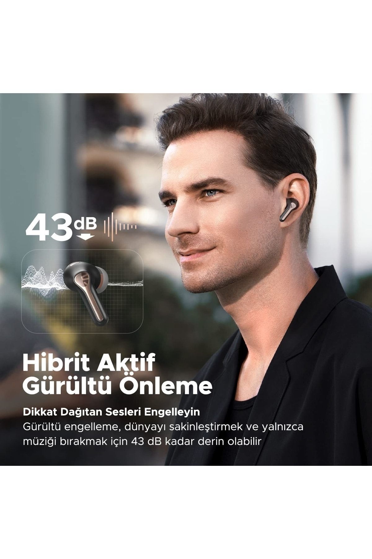 Capsule3 Pro Hi-res 3+3 Mikrofon Uyumlu 52 Saat Kullanım Süresi Anc-enc 5.3 Bluetooth Kulaklık - 3