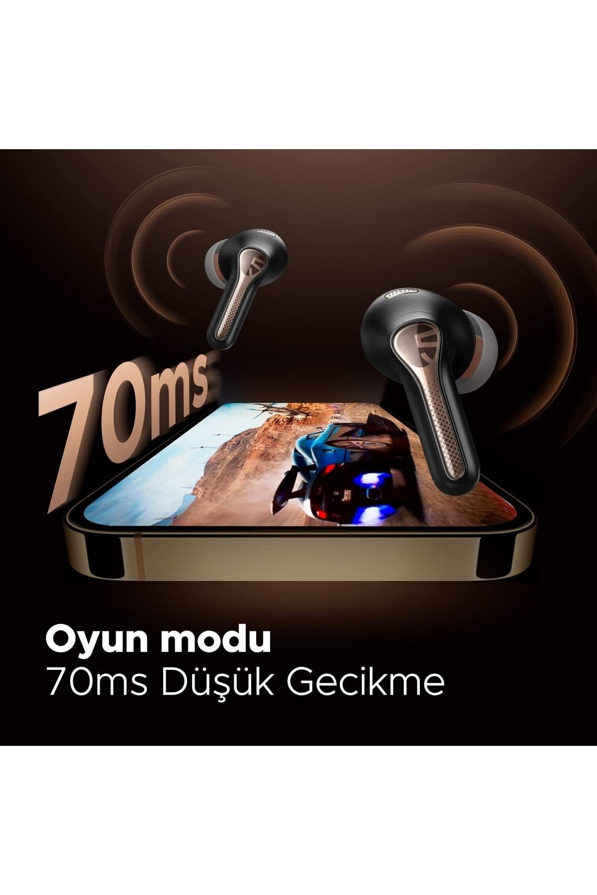 Capsule3 Pro Hi-res 3+3 Mikrofon Uyumlu 52 Saat Kullanım Süresi Anc-enc 5.3 Bluetooth Kulaklık - 7