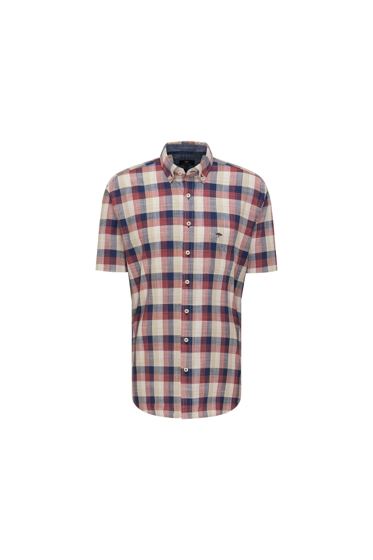 Fynch-Hatton Hemd Rot Regular Fit Fast ausverkauft