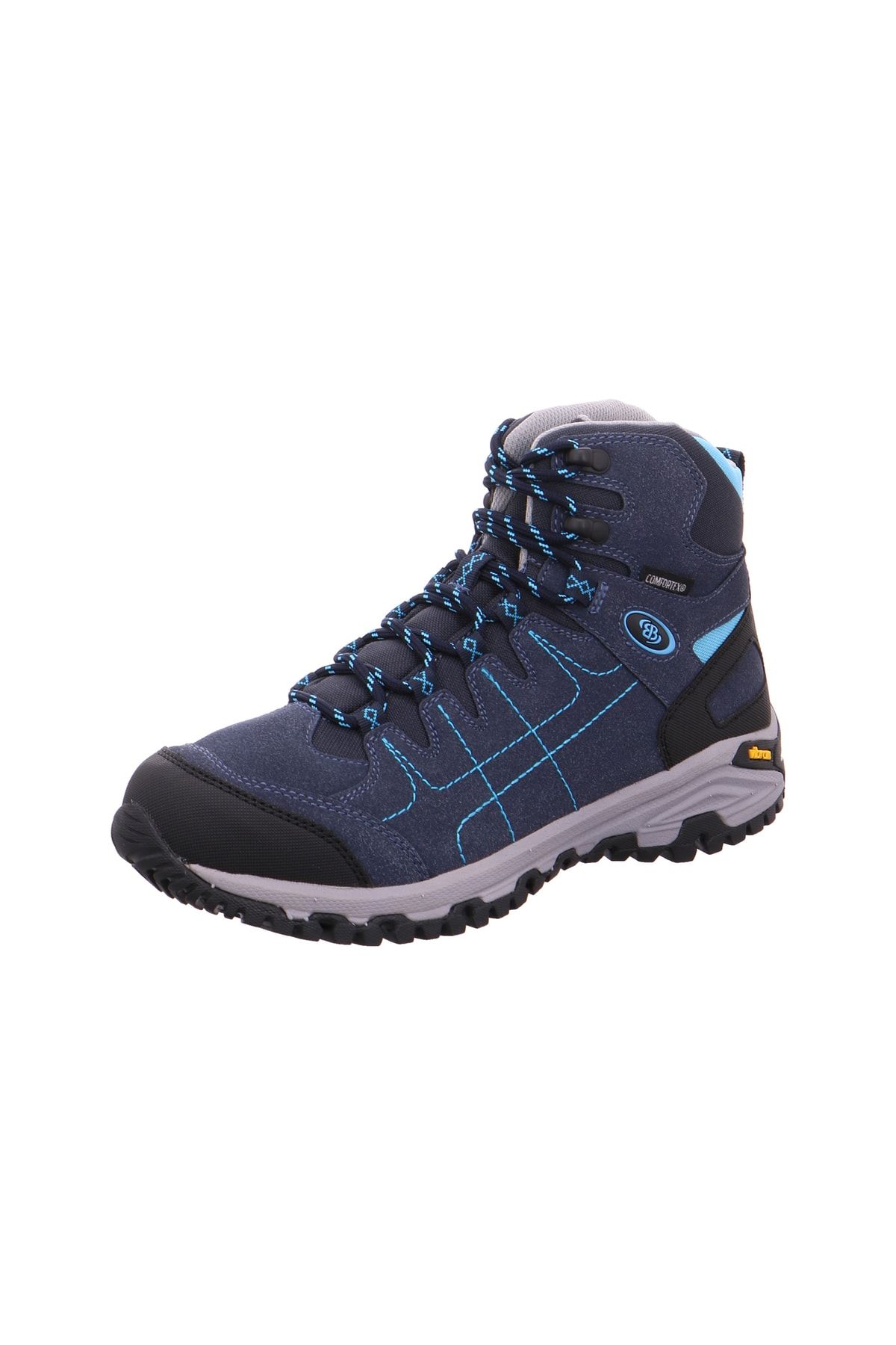 Brütting Stiefelette Blau Flacher Absatz