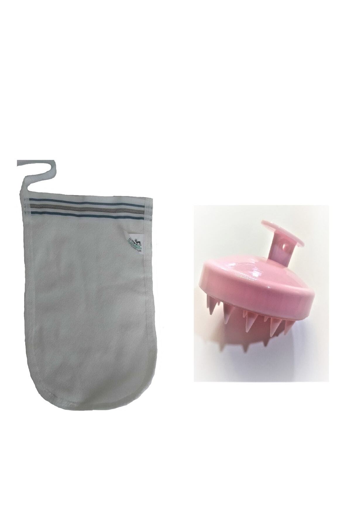 MONİCATİME-Shower Brush That Massages While Foaming On The Scalp (With Silk Pouch Gift) 1