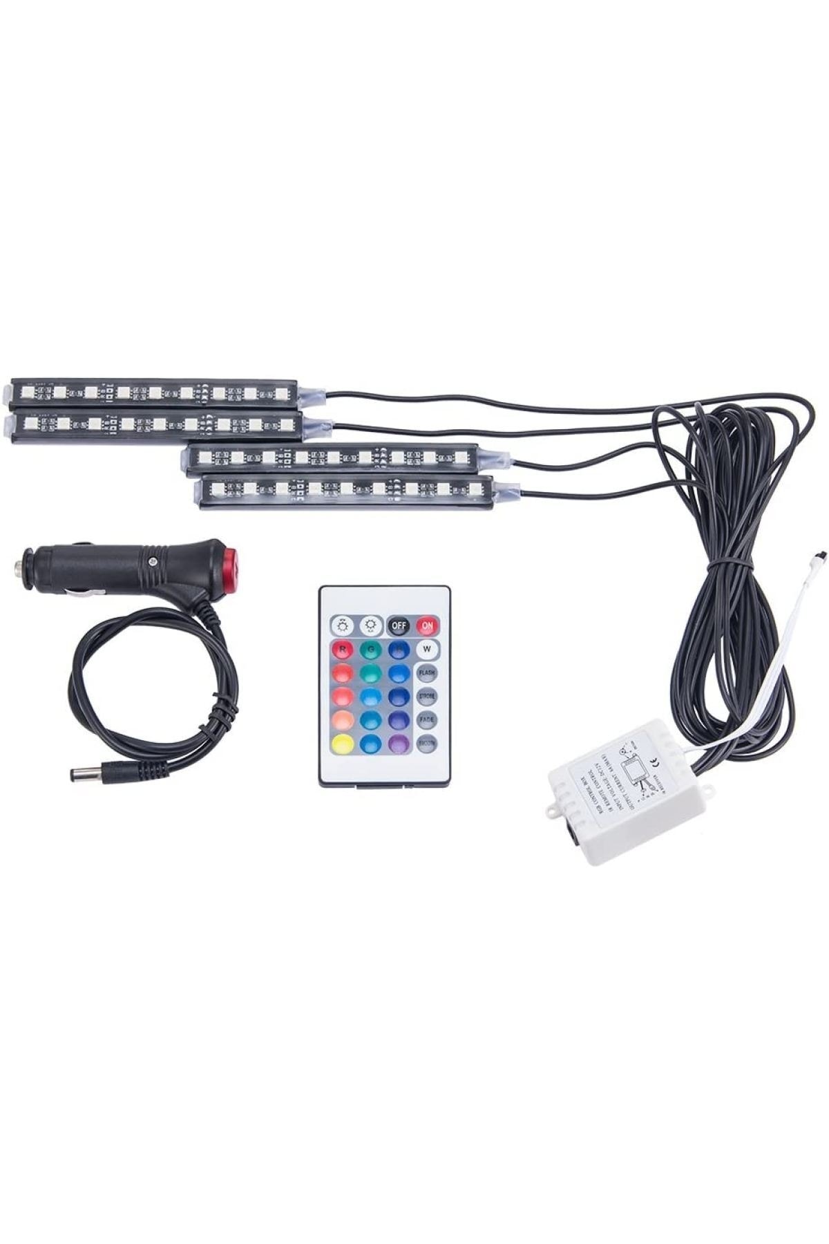 Ayışığıticaret Ayt Honda Civic Fd6 Uyumlu Rgb Ayak Altı Led Aydınlatma