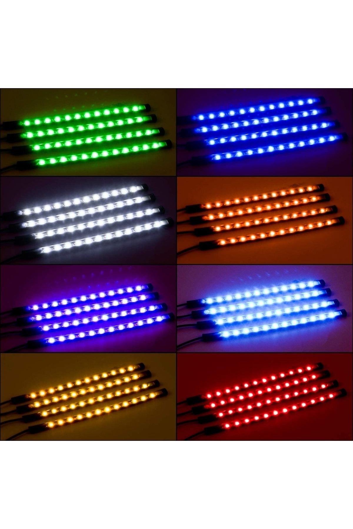 Ayışığıticaret Ayt Honda Civic Fd6 Uyumlu Rgb Ayak Altı Led Aydınlatma