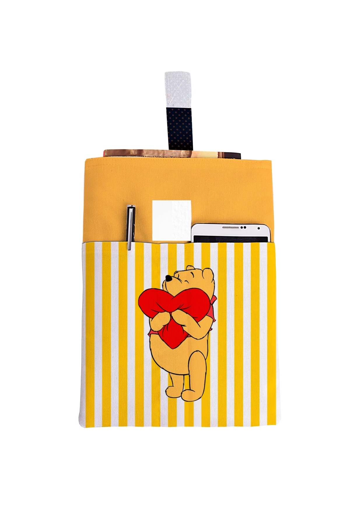 HRS . Desenli Yıkanabilir Cepli Kitap Kılıfı 20 X 25 Cm Çok Amaçlı Çanta Book Cover