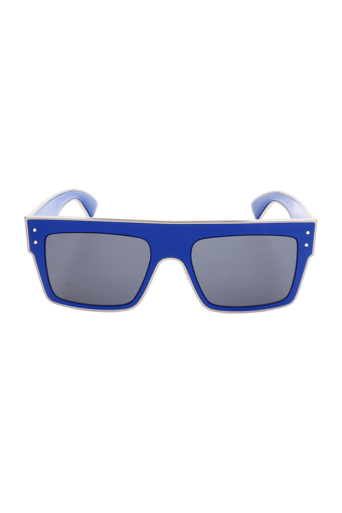 Moschino Sonnenbrille Dunkelblau Unifarben