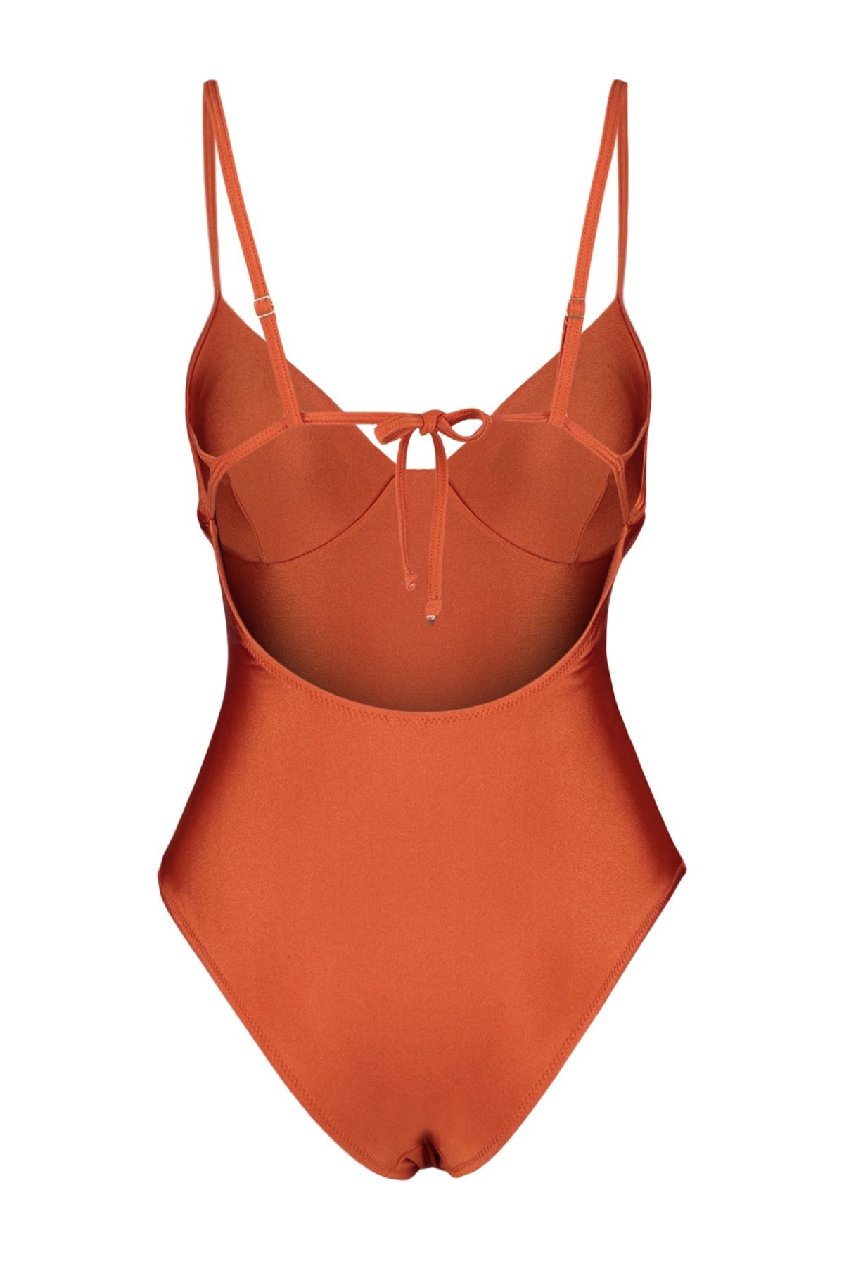Trendyol Collection-Costum de baie Scorțișoară cu decolteu în V cu picioare înalte TBESS23MA00329 8