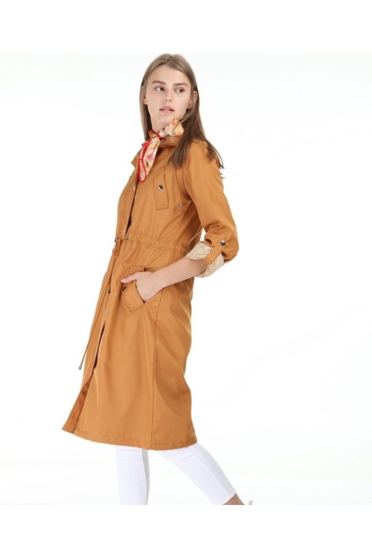 citiescool Raincoat Brown Trendyol
