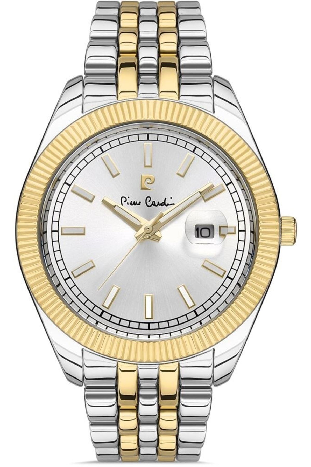 ساعت مچی مردانه 800701f08 بند استیل 30 متری ضد آب Pierre Cardin